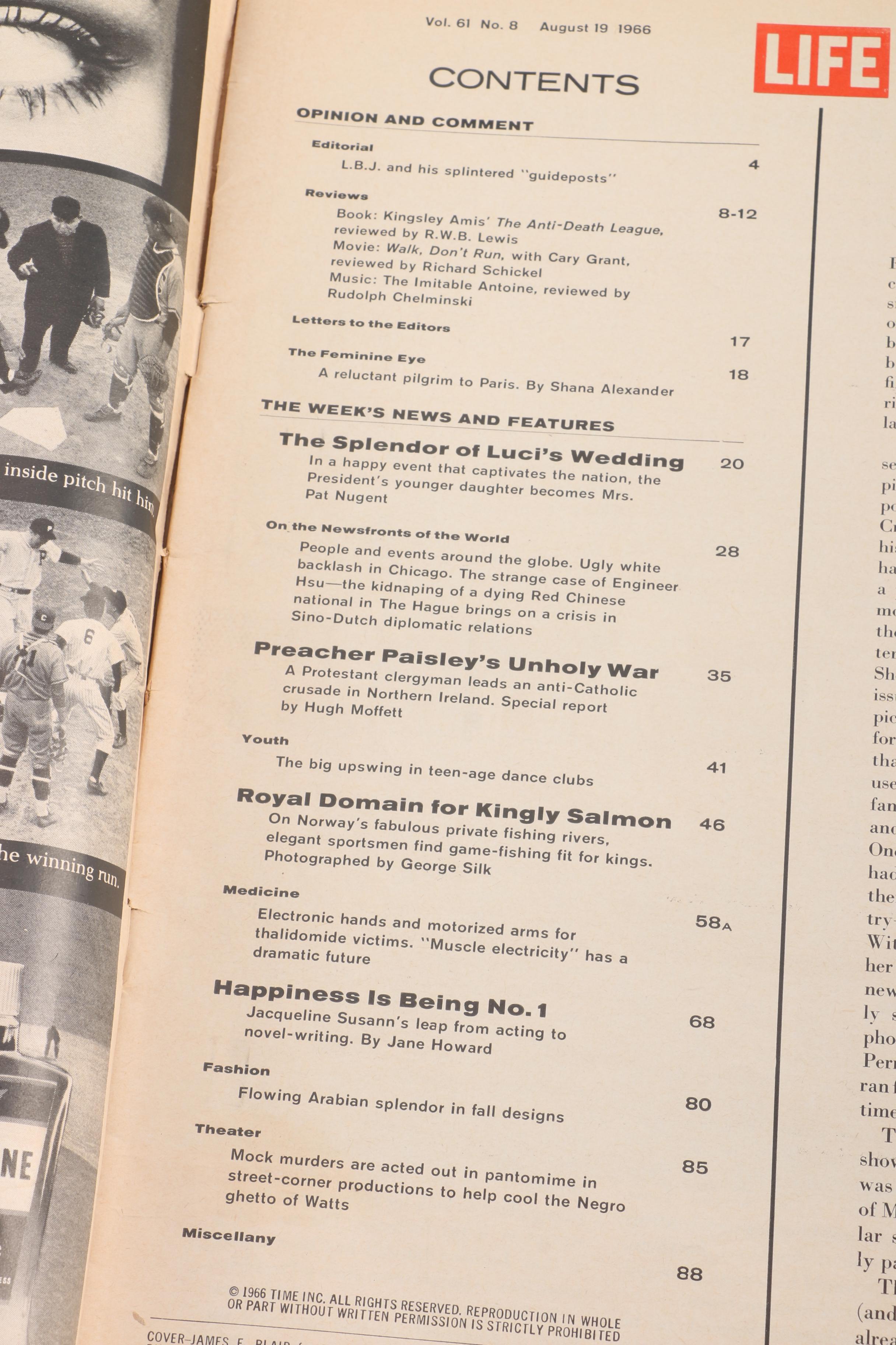 1964 Lady Bird Johnson Campaign and Luci Baines Johnson Memorabilia