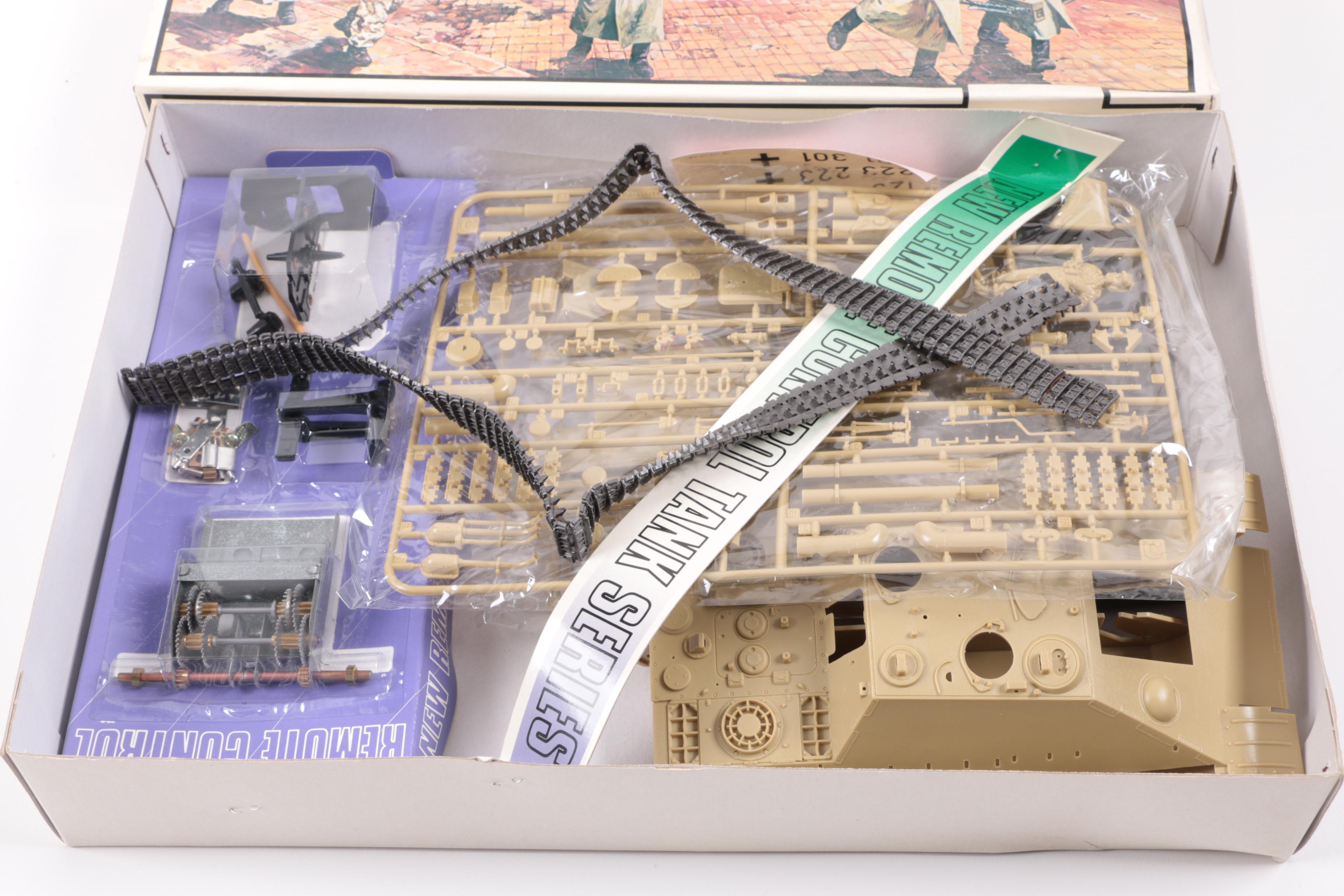 Assorted 1/35 Scale Military Model Kits