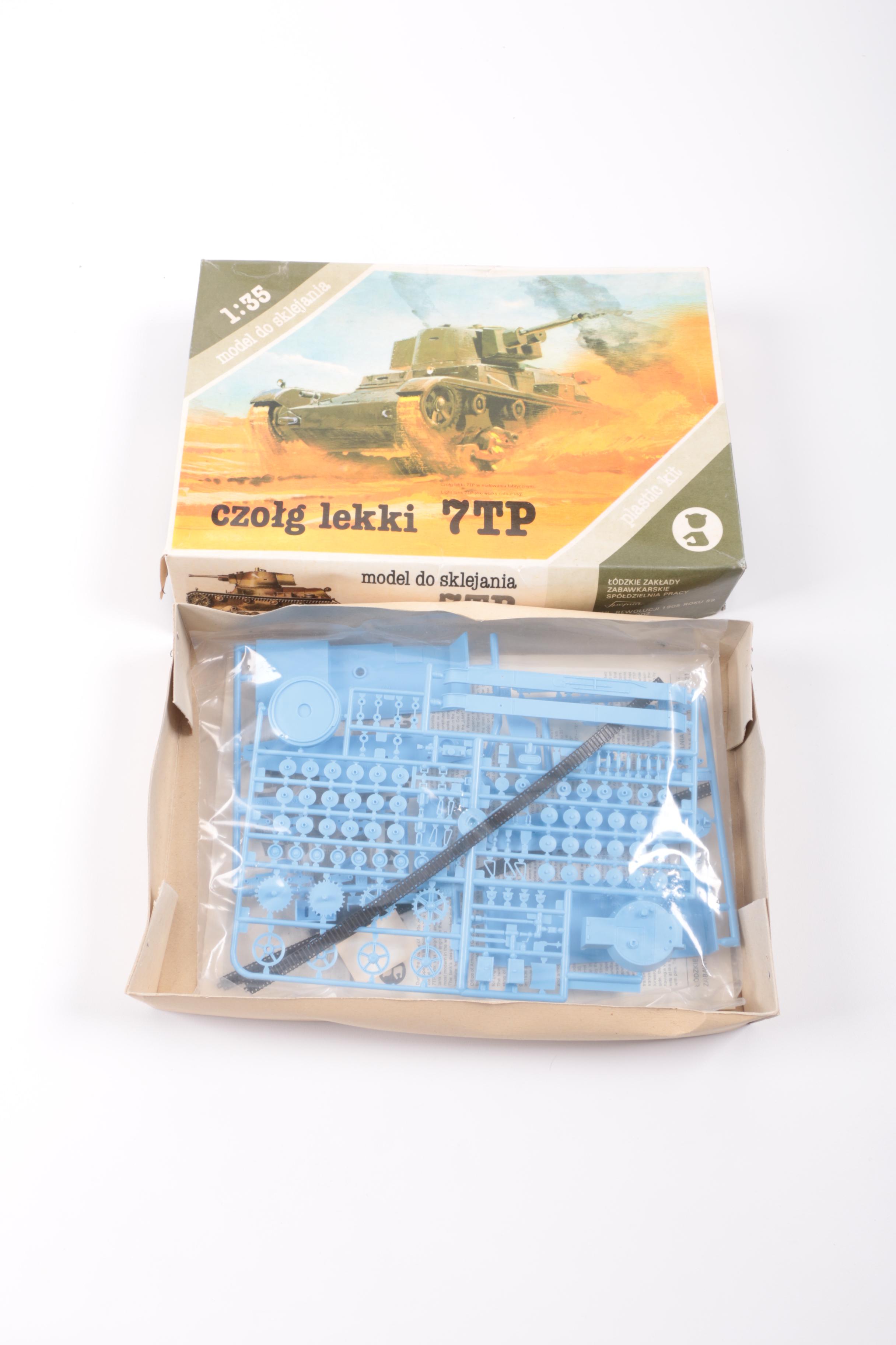Assorted 1/35 Scale Military Model Kits