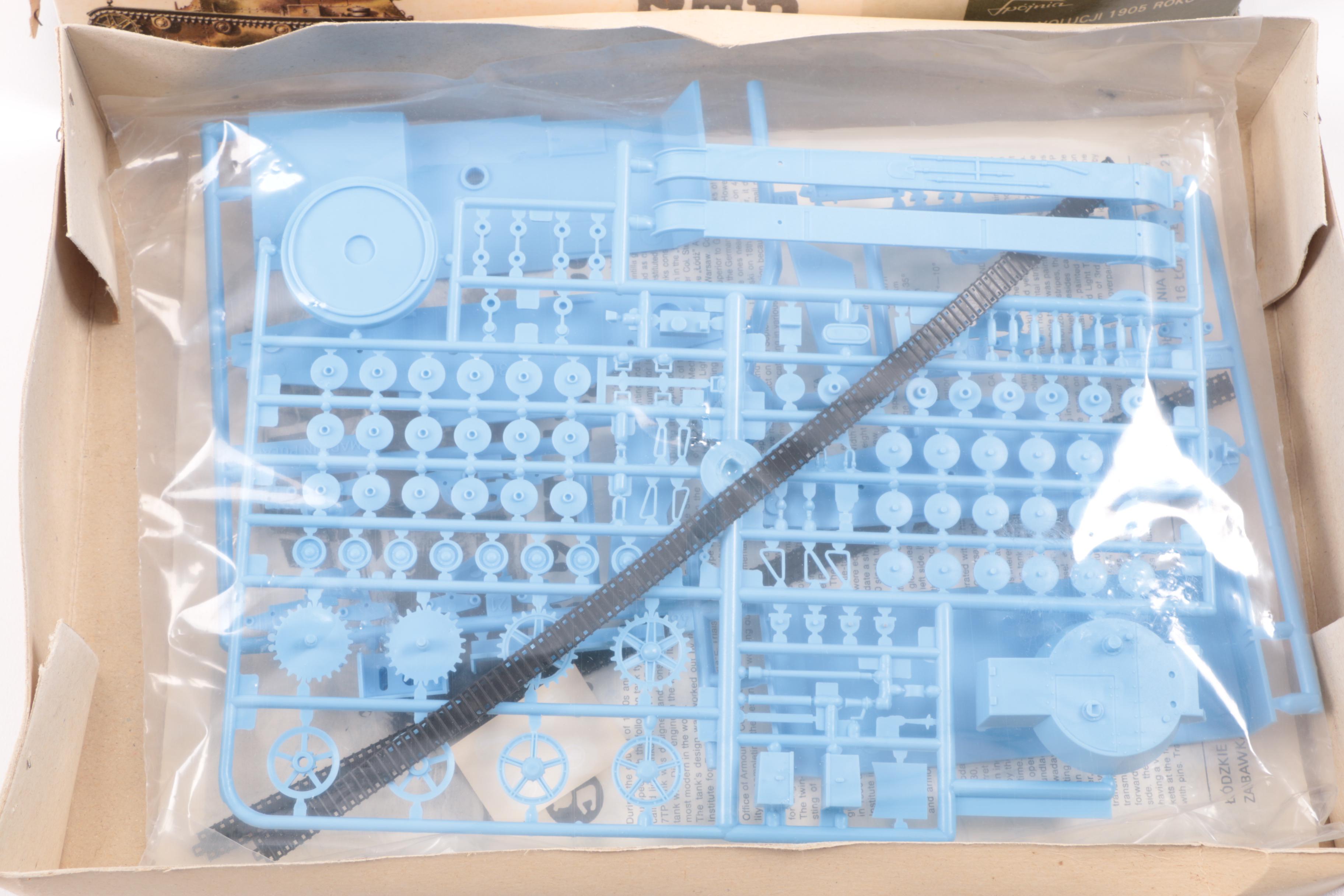 Assorted 1/35 Scale Military Model Kits