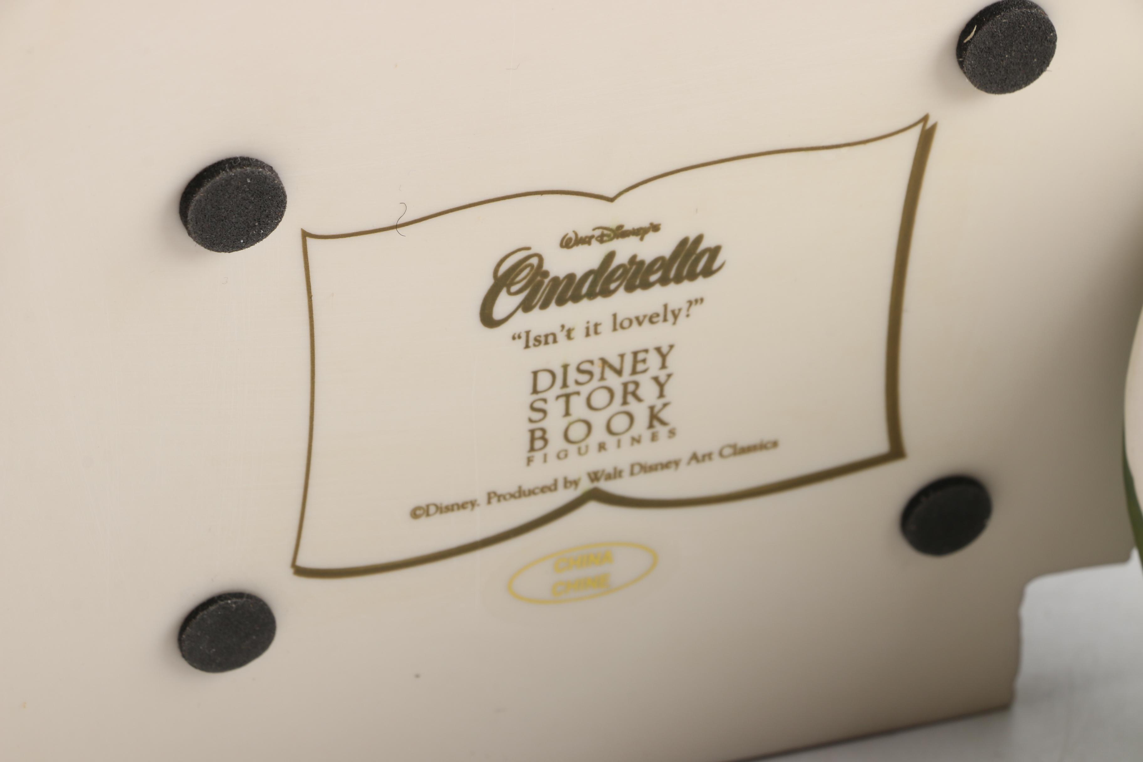 Walt Disney Figurine Collection Including Bambi, Dumbo, Cinderella in Boxes