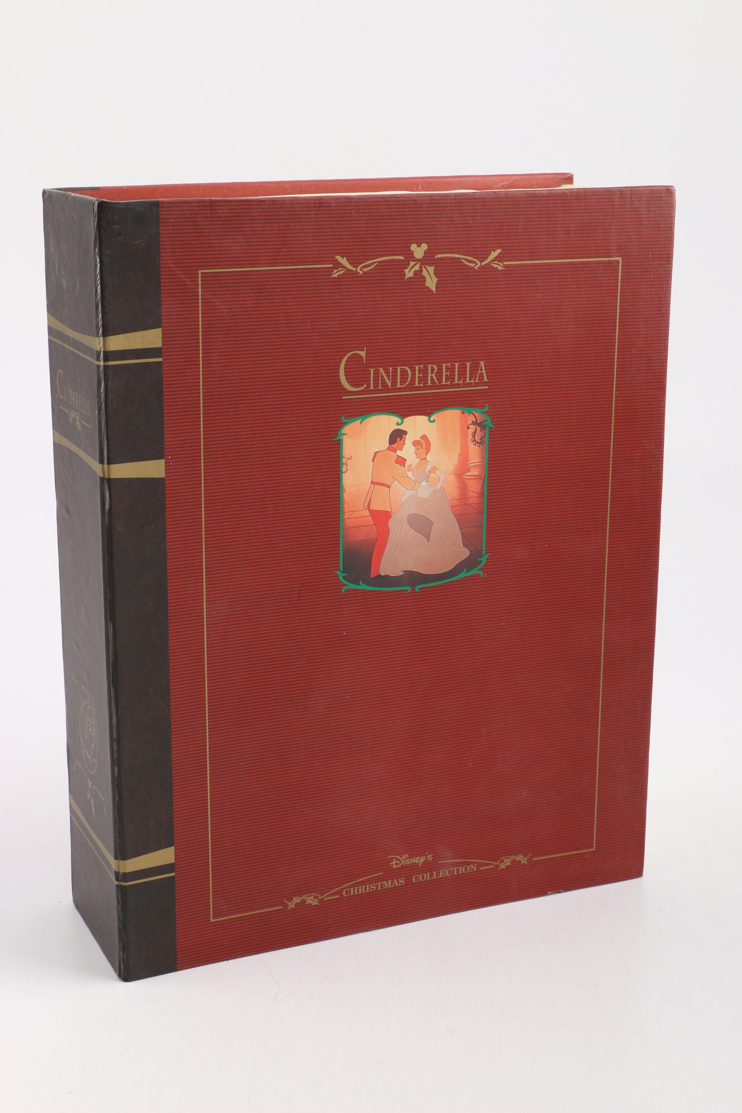 Walt Disney Figurine Collection Including Bambi, Dumbo, Cinderella in Boxes