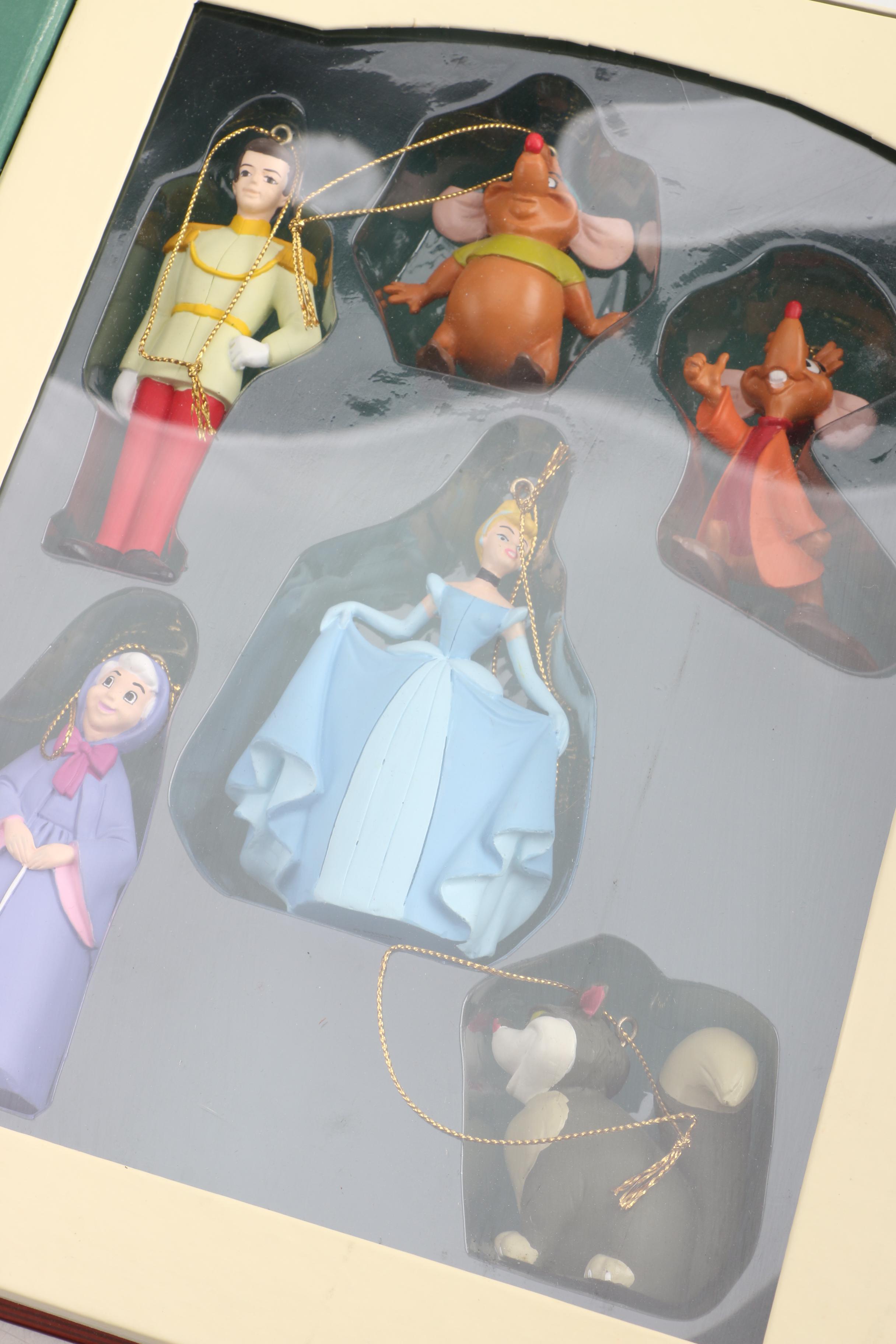 Walt Disney Figurine Collection Including Bambi, Dumbo, Cinderella in Boxes