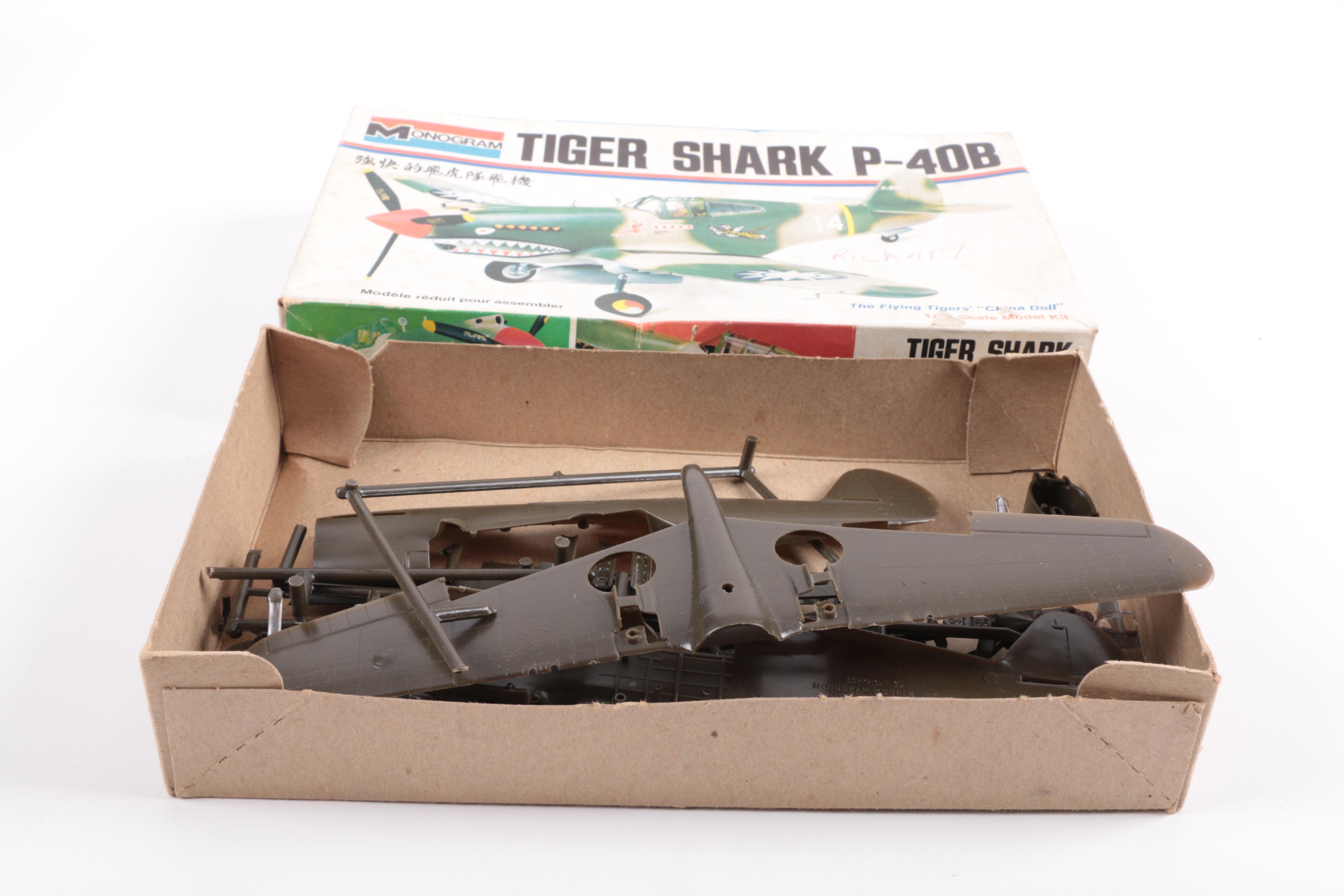 Military Vehicle Model Kits Featuring Monogram