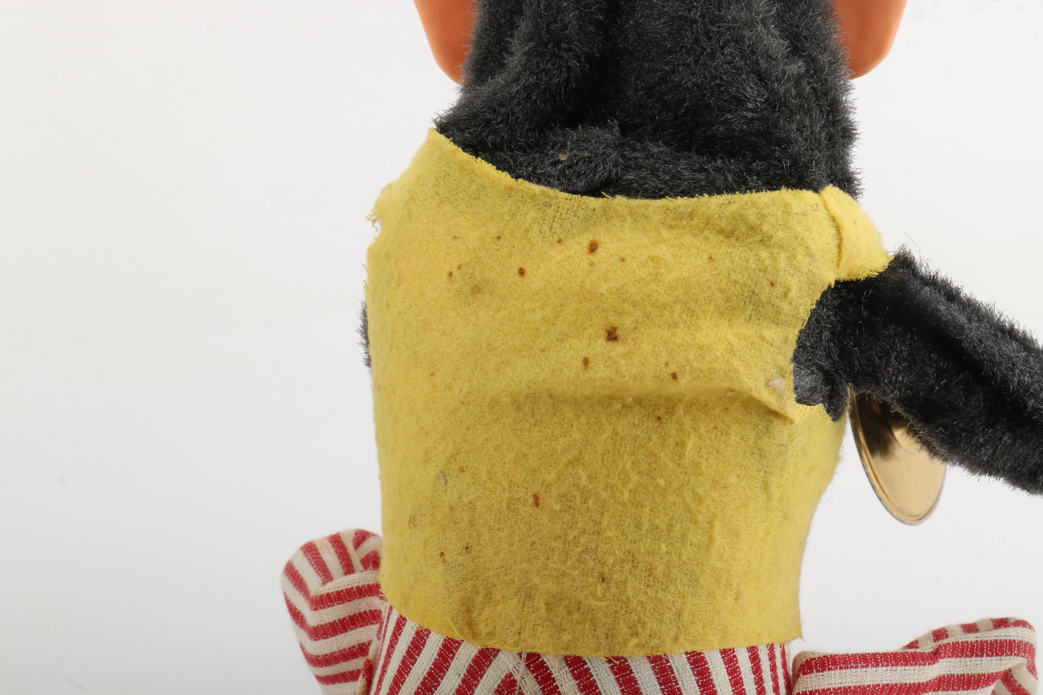 1960s "Musical Jolly Chimp" Cymbal-Banging Monkey Toy
