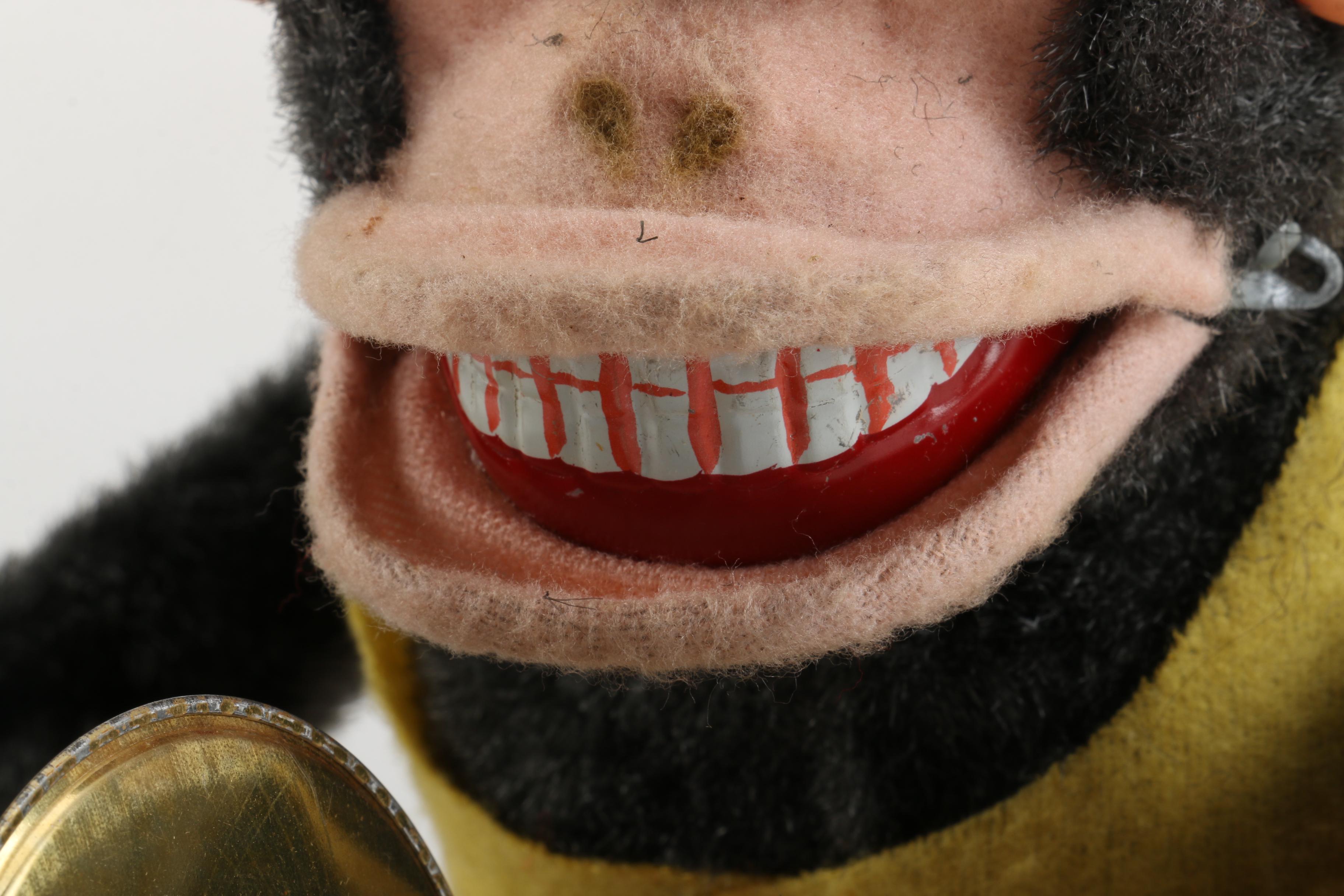 1960s "Musical Jolly Chimp" Cymbal-Banging Monkey Toy