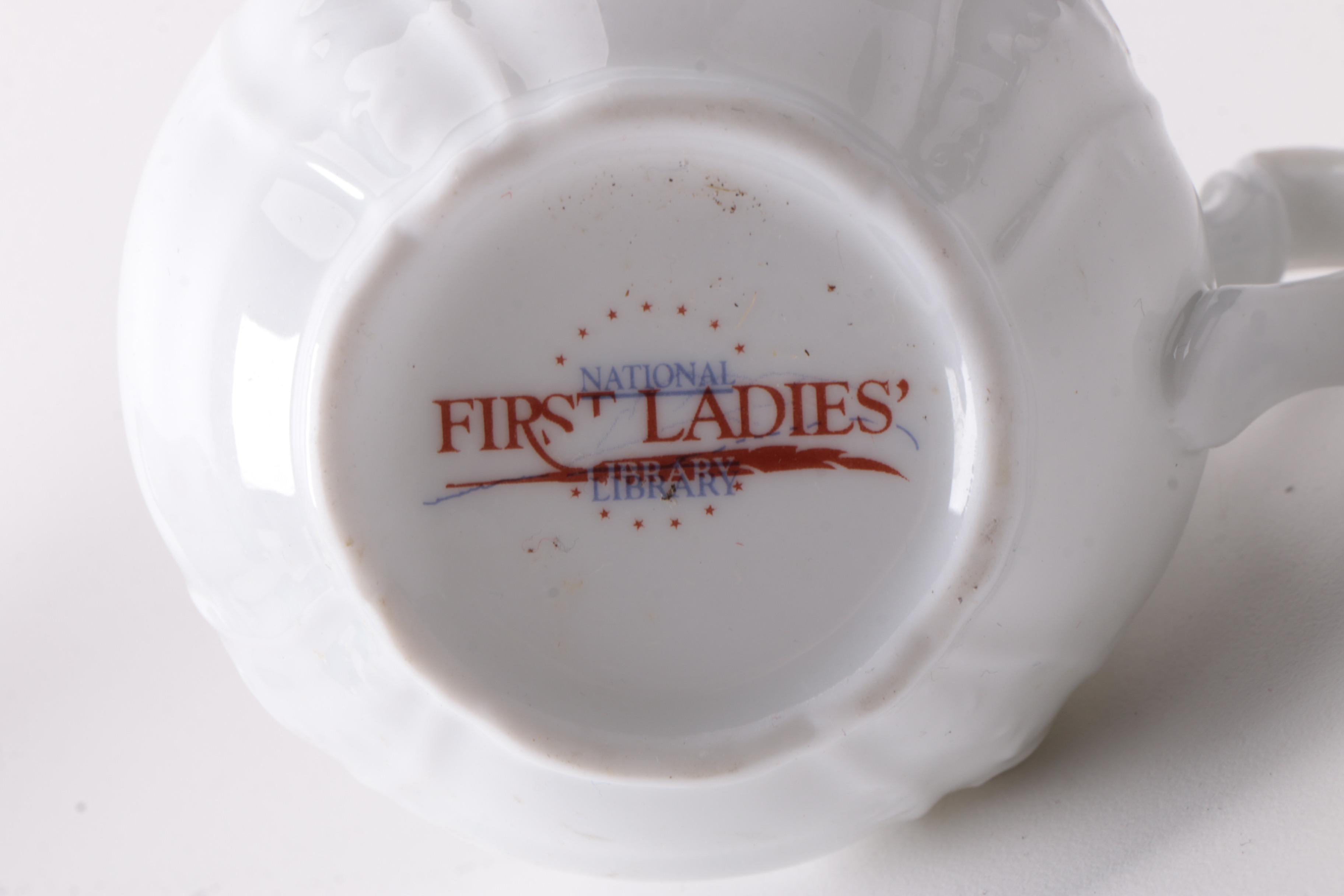 Commemorative First Lady Presidential Library Mugs