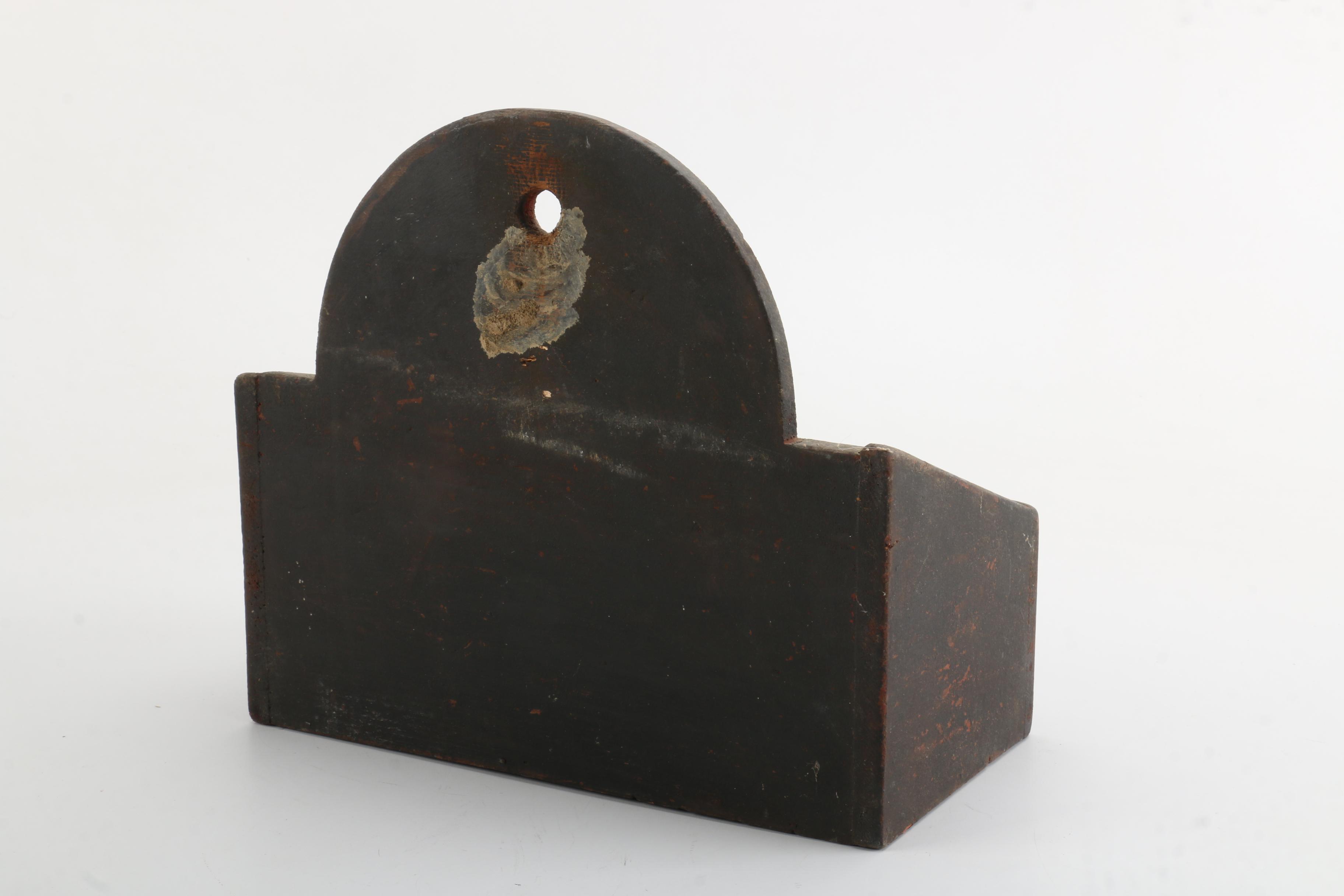 Vintage Wood Wall Boxes and Chest