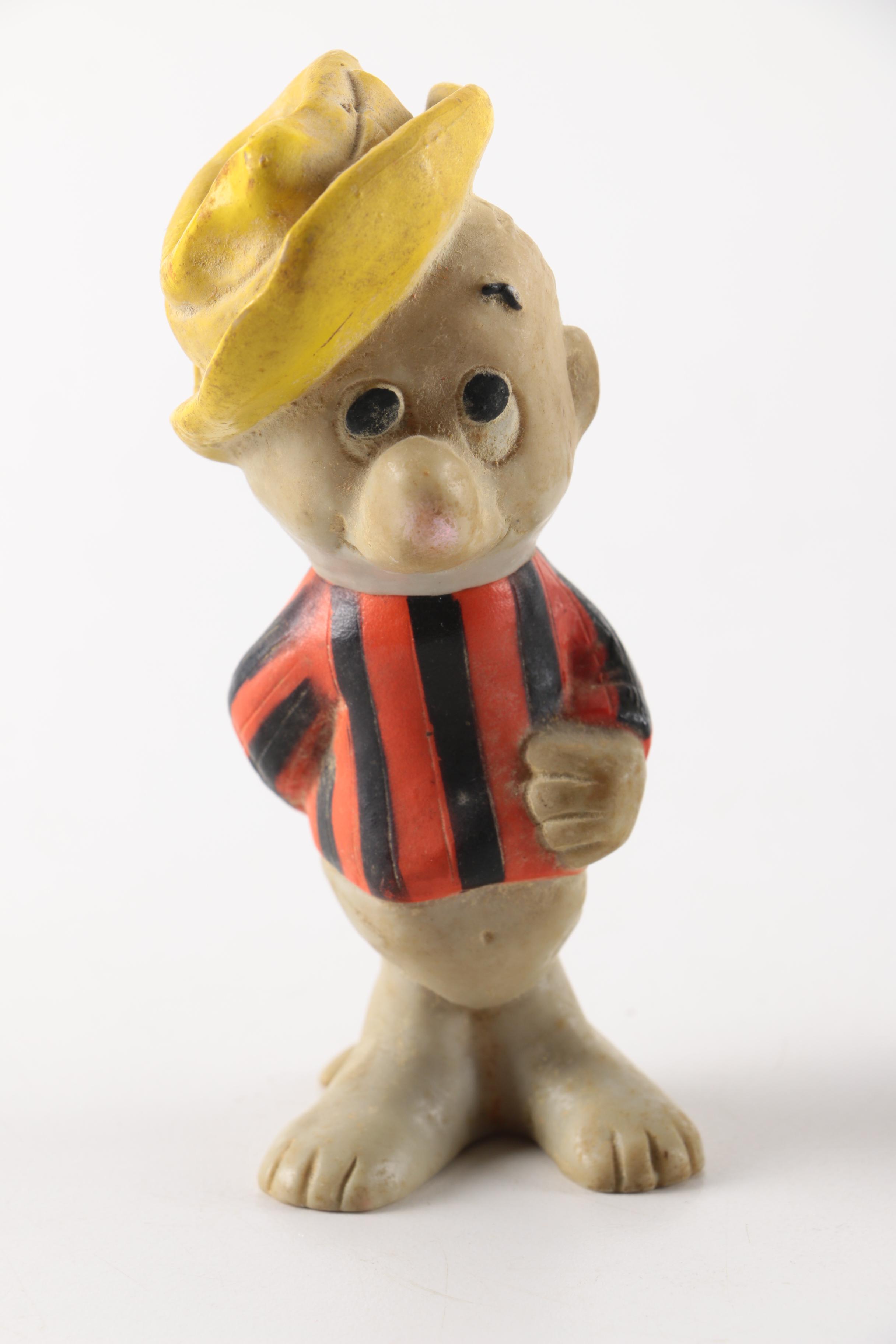 Vintage "Pogo Possum" Plastic Figurines