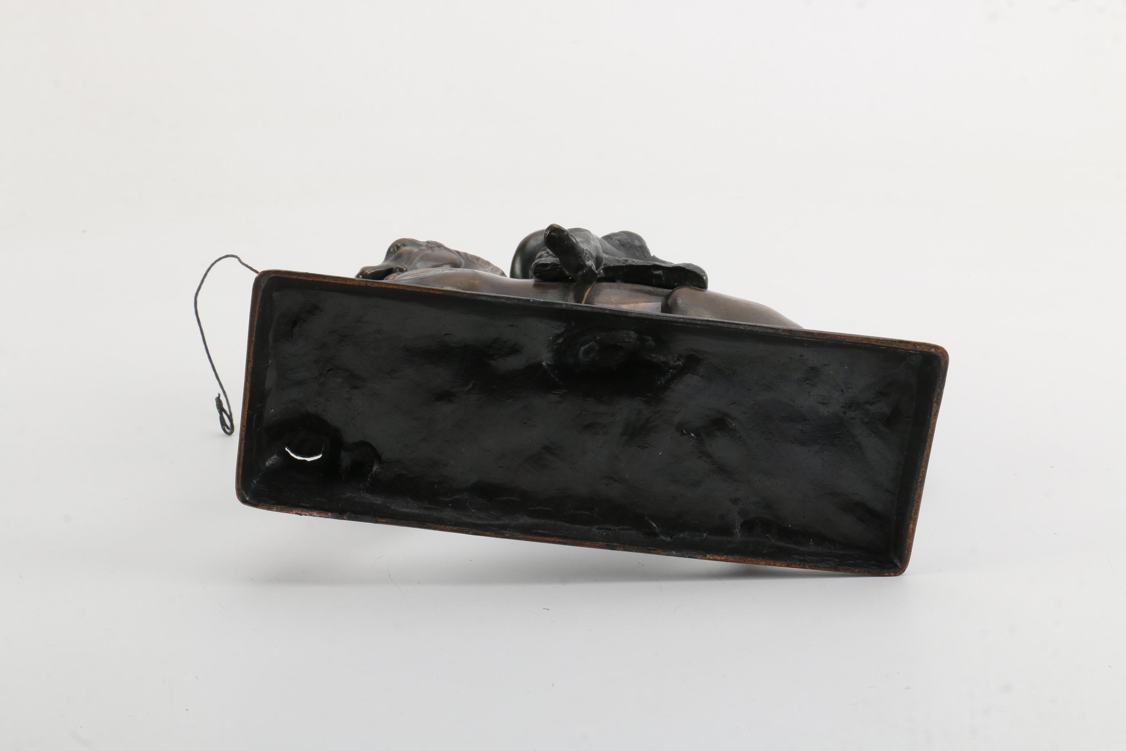 Antique Buffalo Bill Cody Wild West Show Souvenir Spelter Figurine