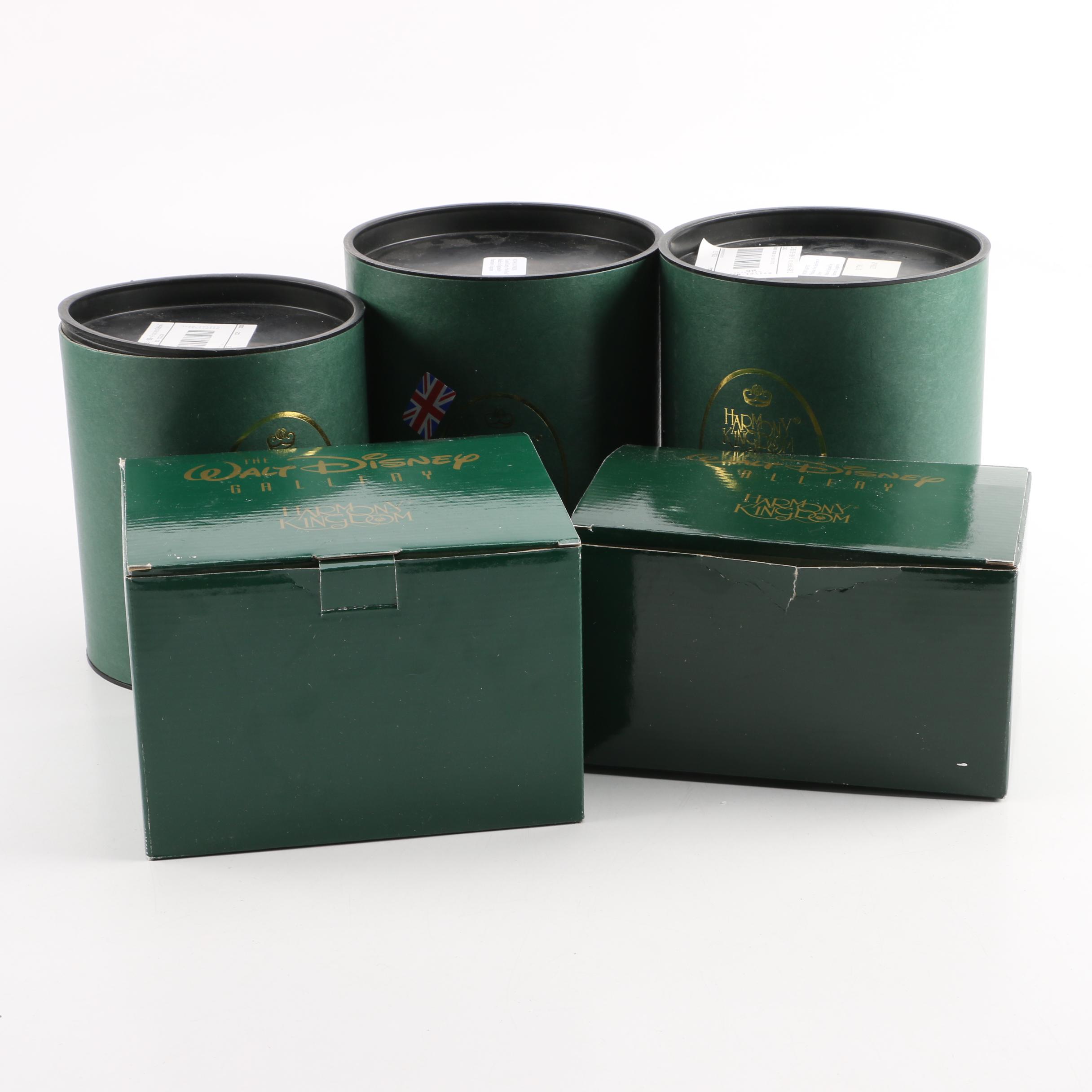 2002 Walt Disney Gallery Harmony Kingdom Hollow Box Figurines