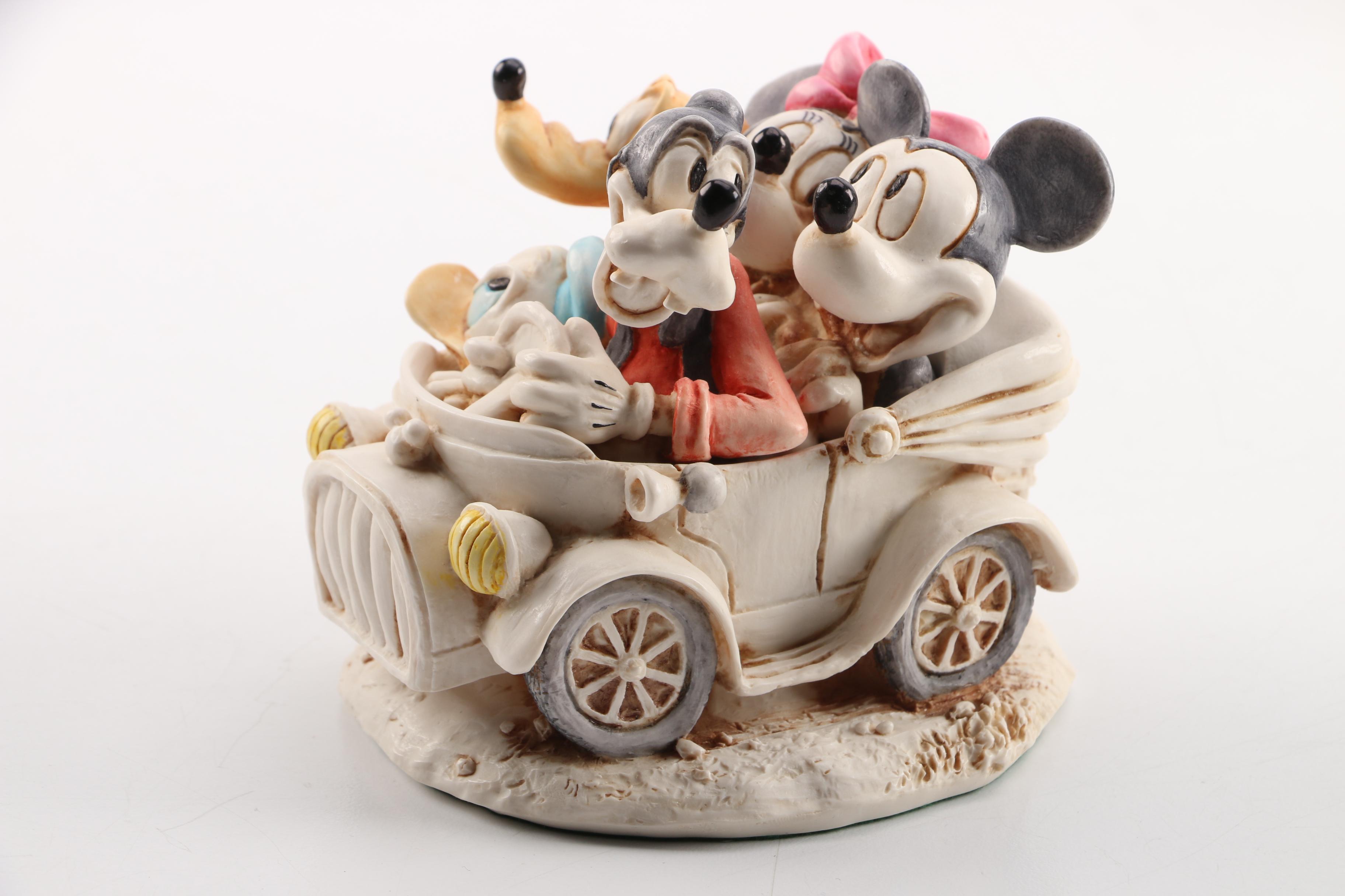 2002 Walt Disney Gallery Harmony Kingdom Hollow Box Figurines