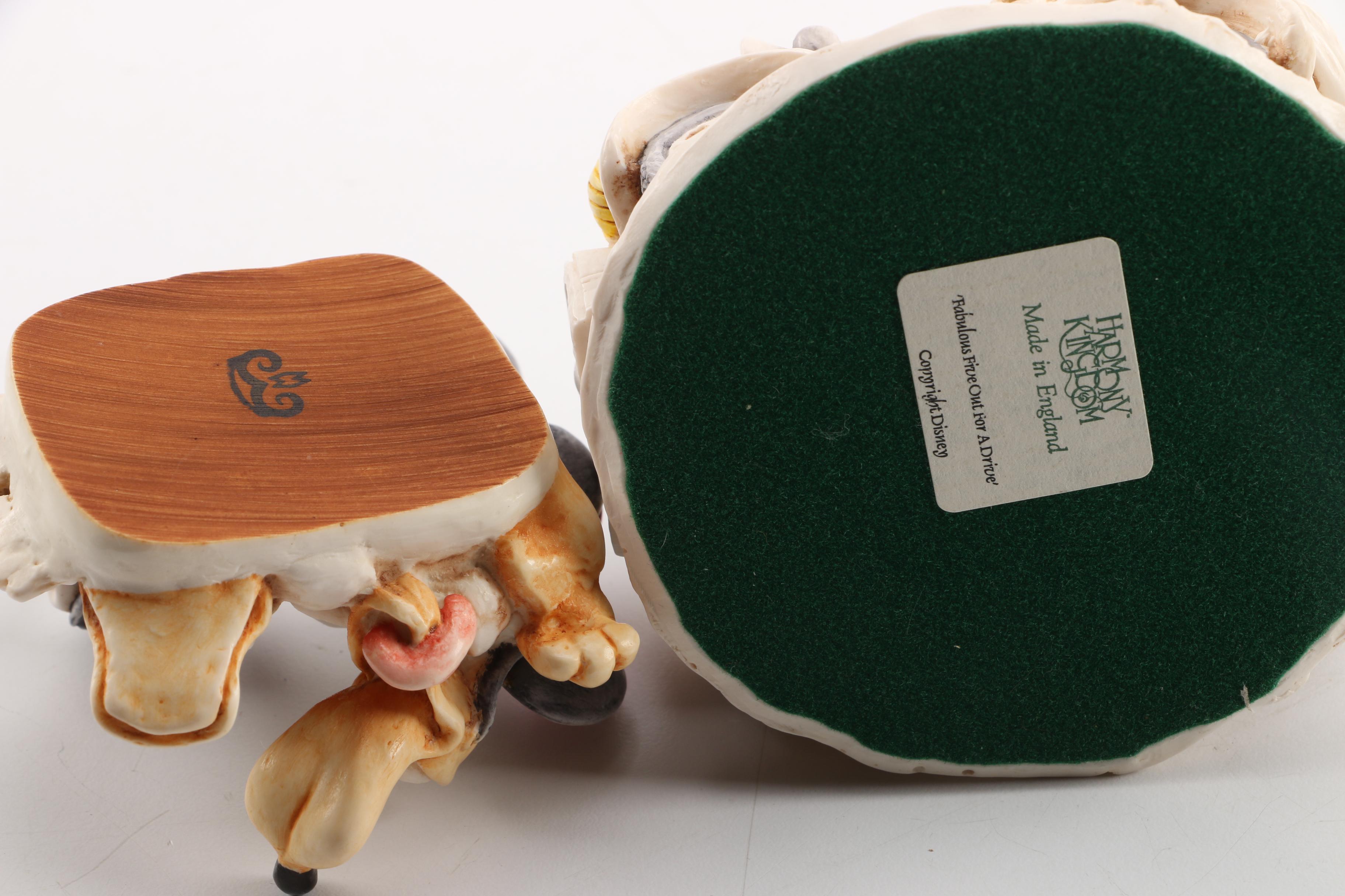 2002 Walt Disney Gallery Harmony Kingdom Hollow Box Figurines