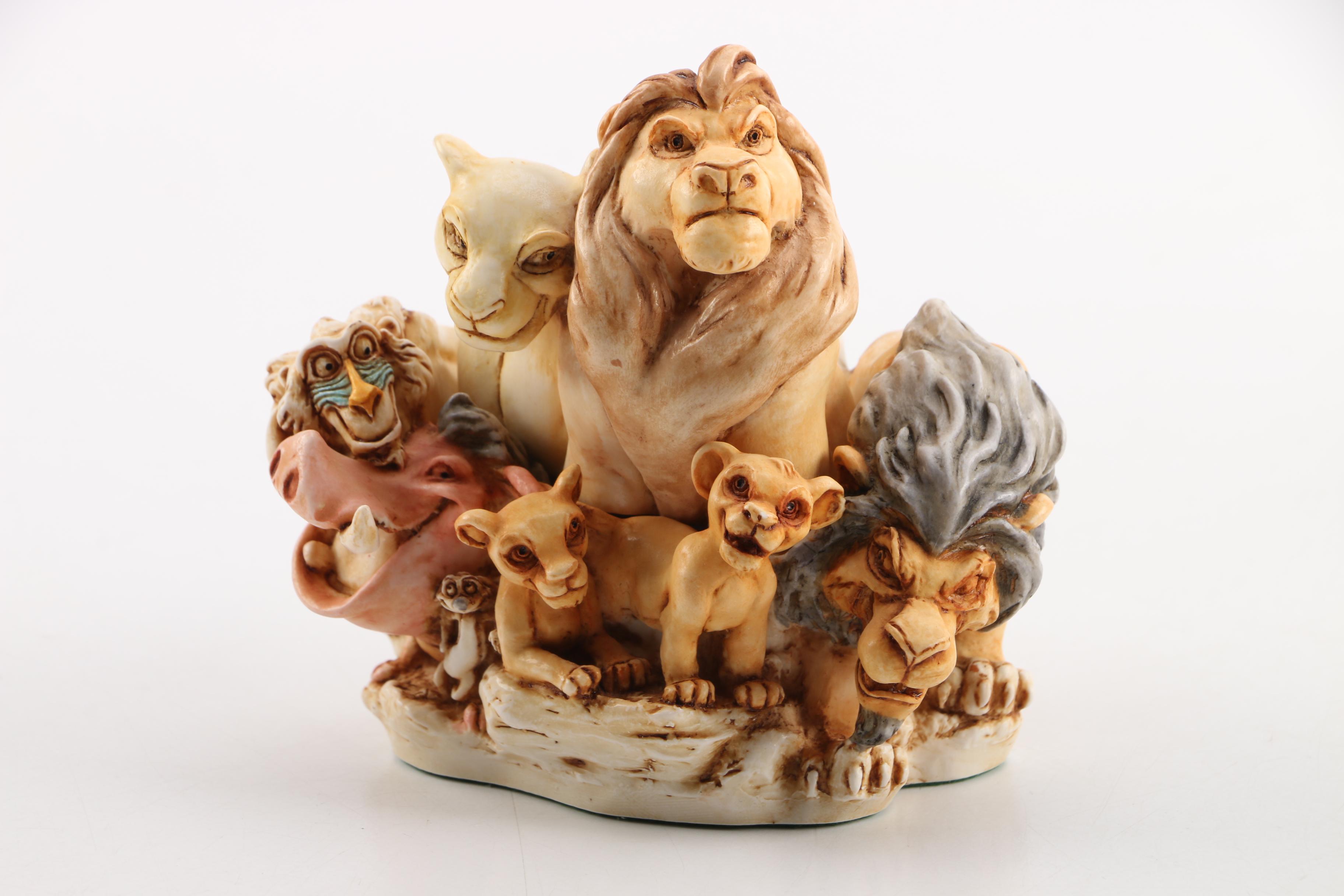 2002 Walt Disney Gallery Harmony Kingdom Hollow Box Figurines