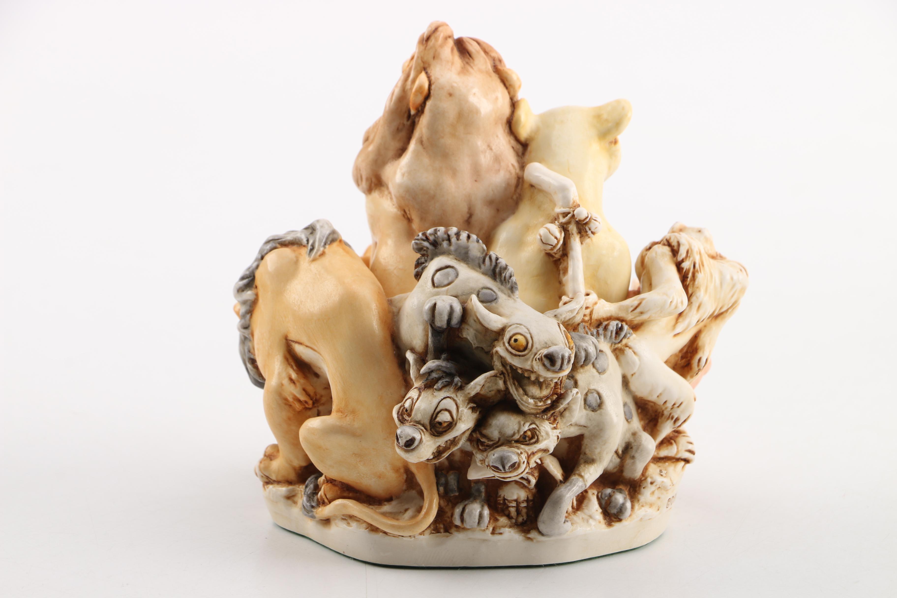 2002 Walt Disney Gallery Harmony Kingdom Hollow Box Figurines