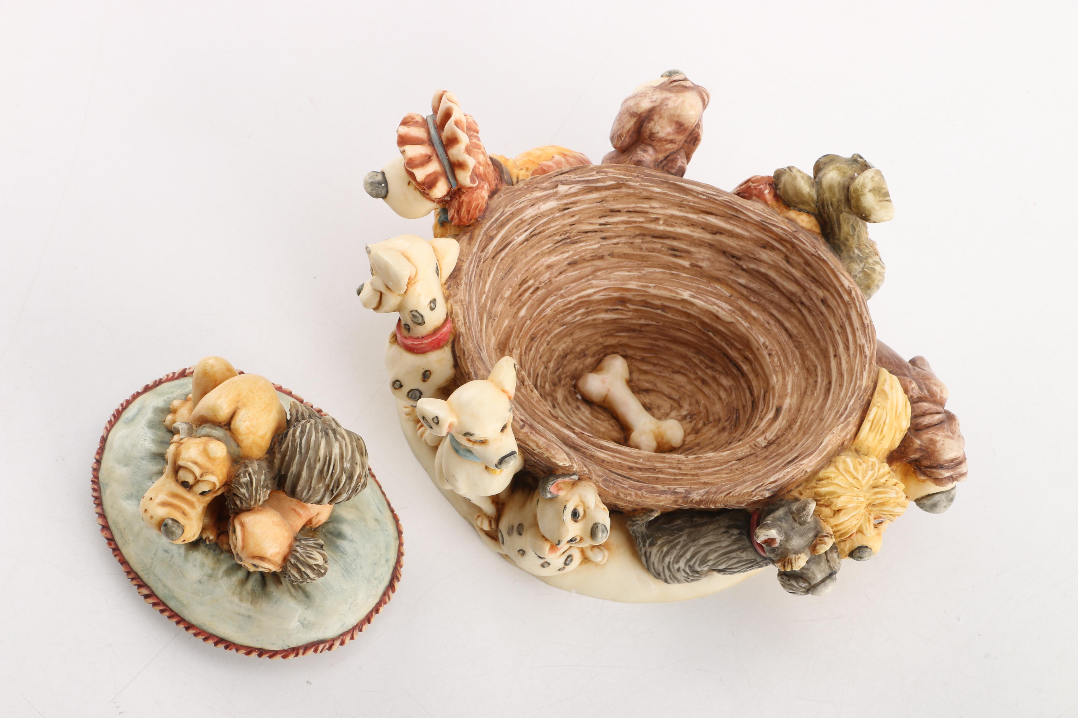 2002 Walt Disney Gallery Harmony Kingdom Hollow Box Figurines