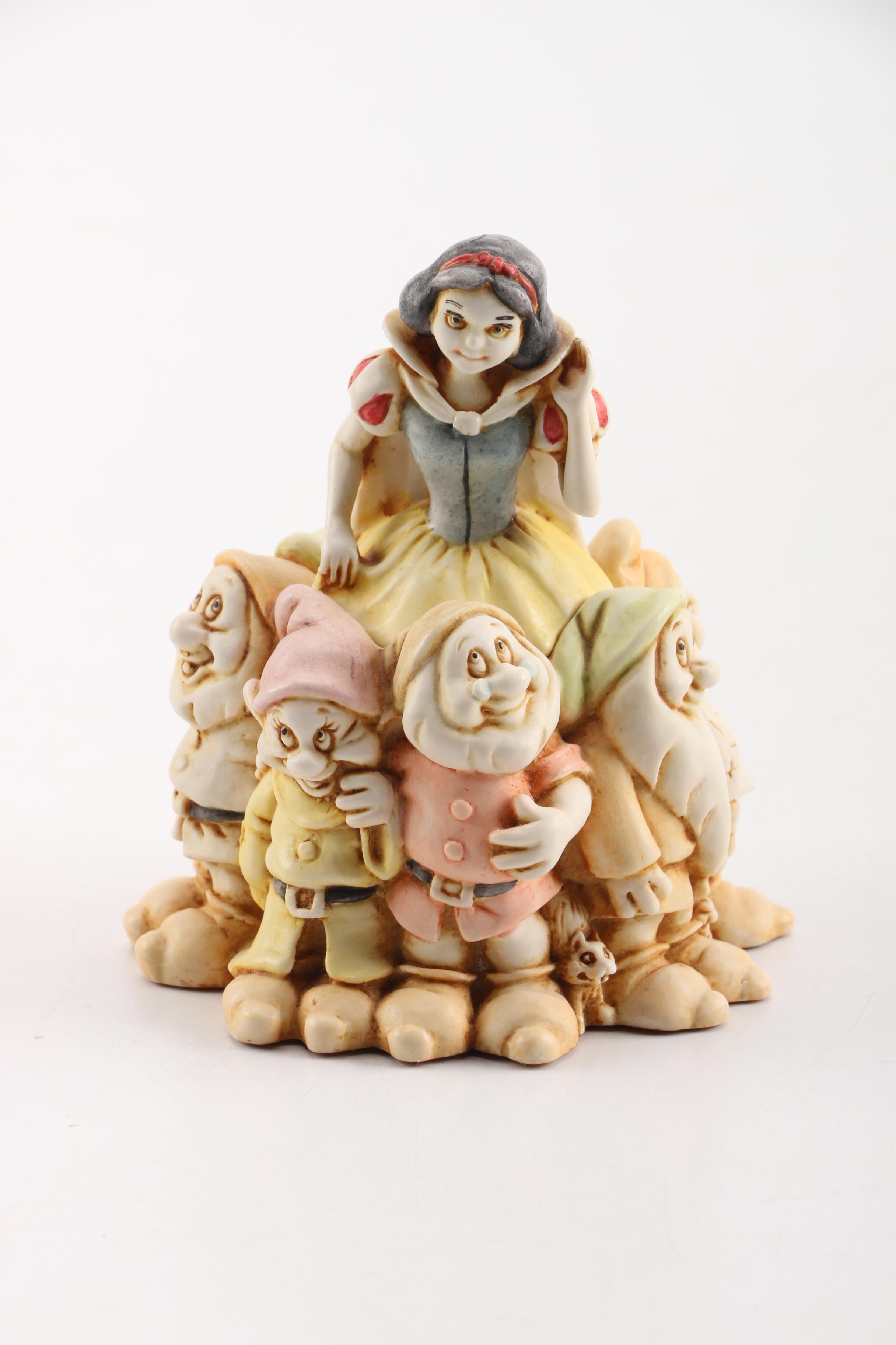 2002 Walt Disney Gallery Harmony Kingdom Hollow Box Figurines