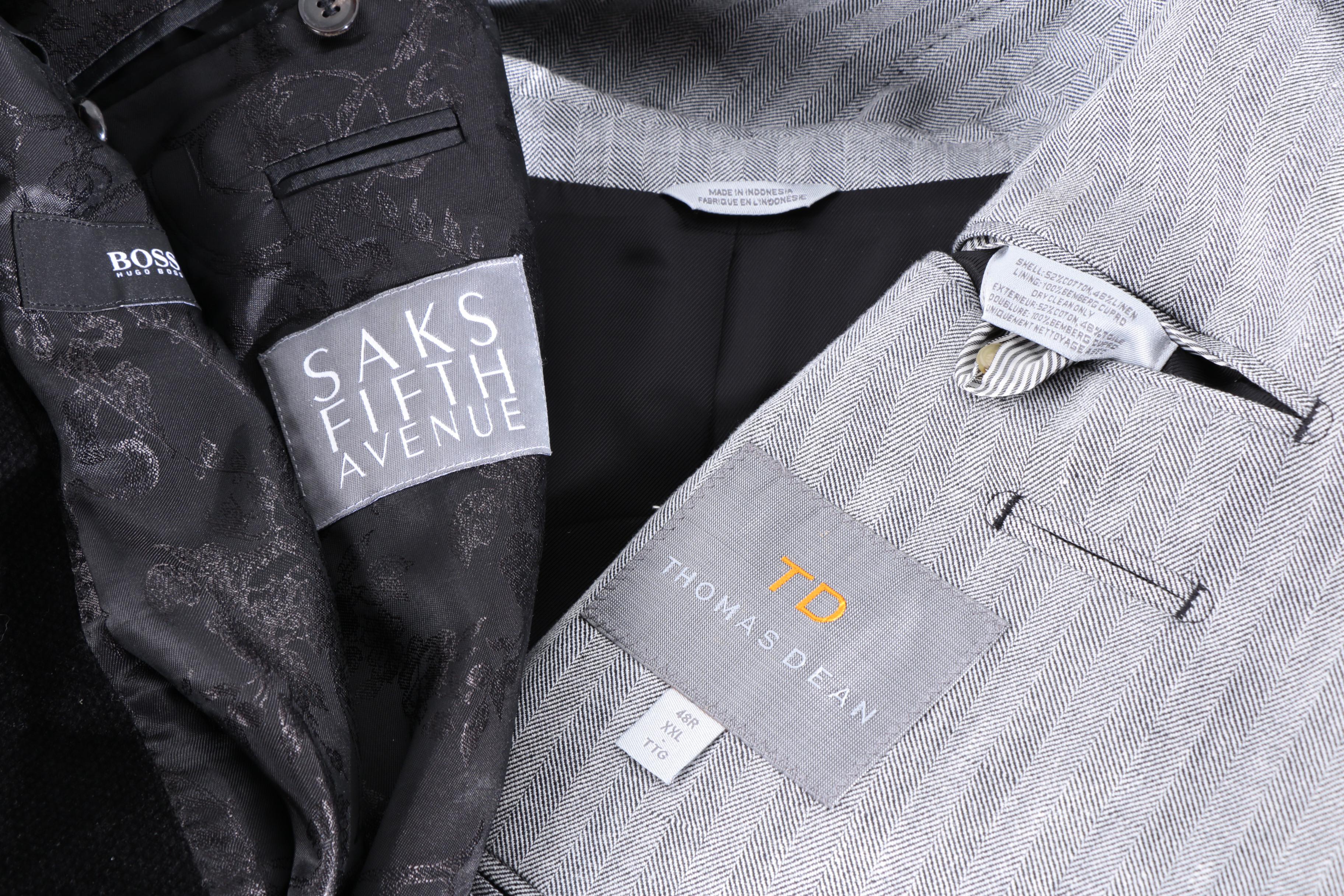Men's Sport Coats Including Boss Hugo Boss and TD Thomas Dean