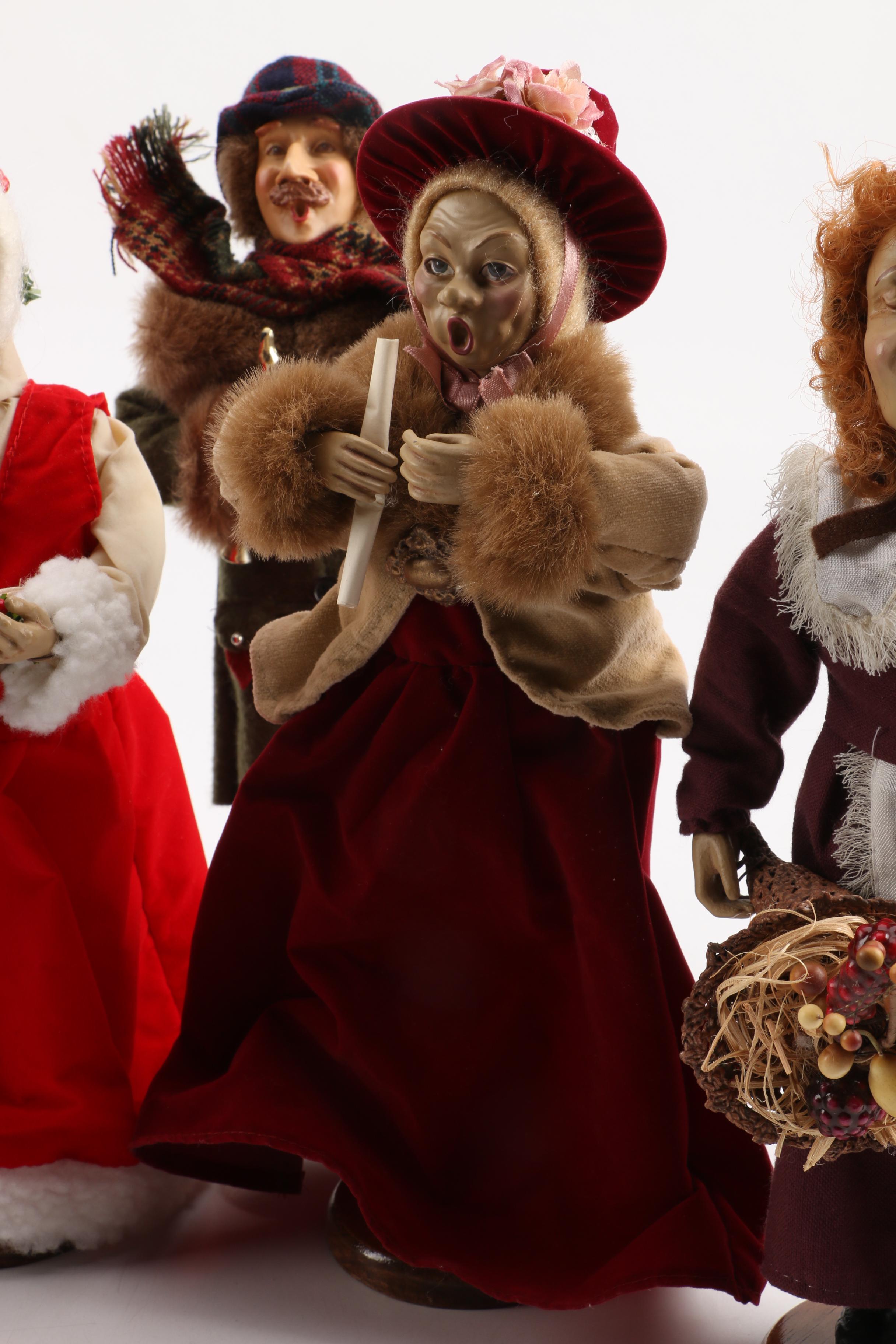 Victorian Carolers Figurines