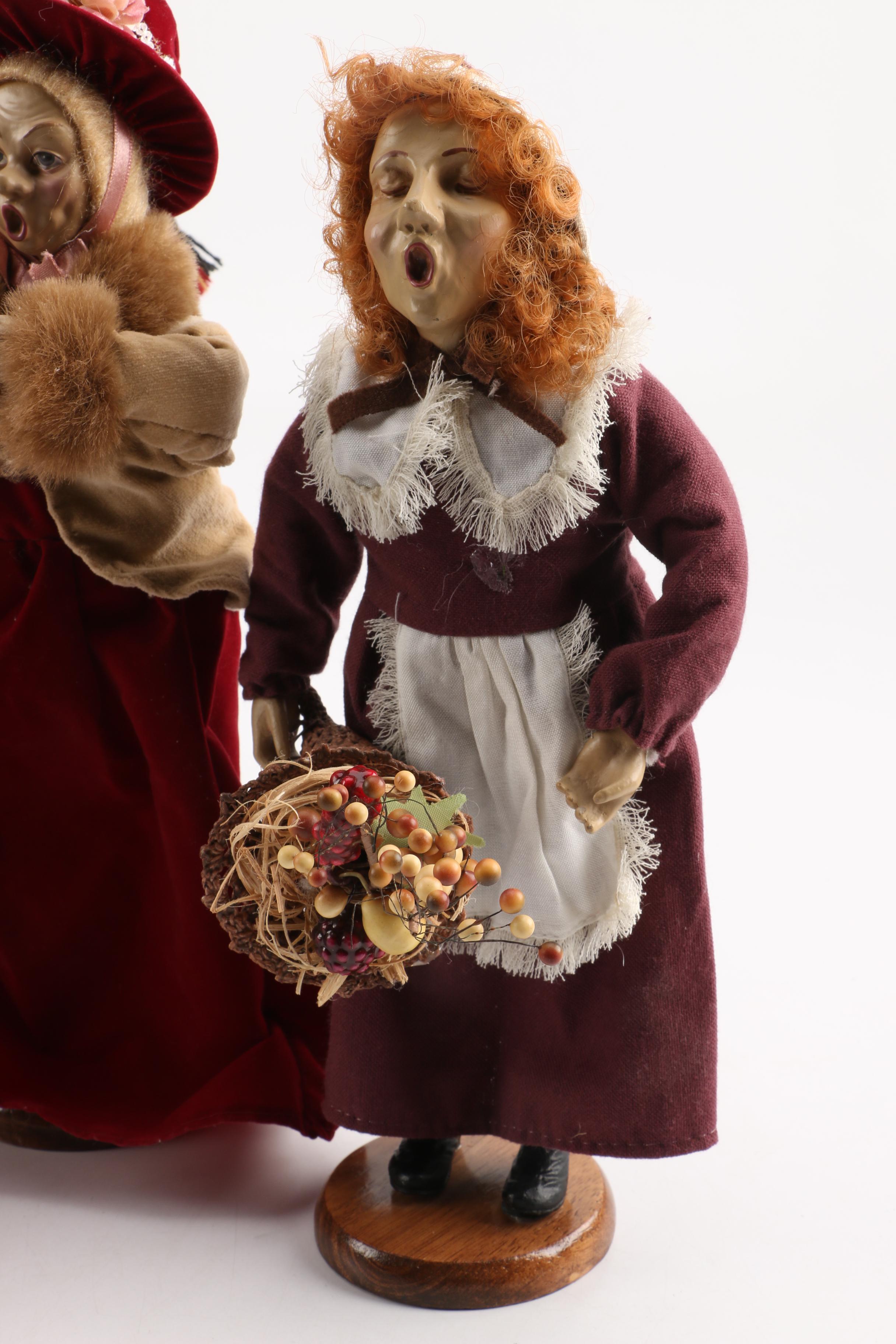 Victorian Carolers Figurines