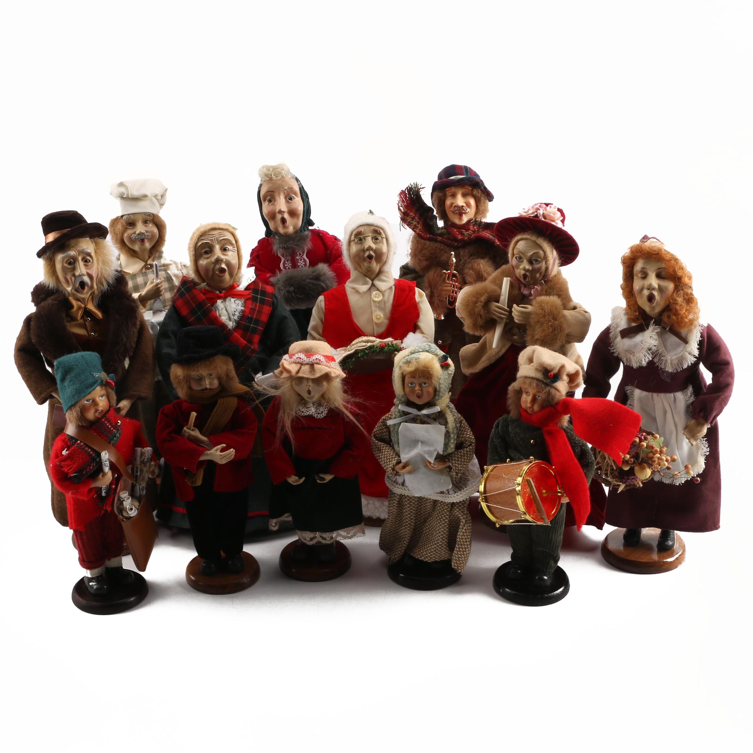 Victorian Carolers Figurines