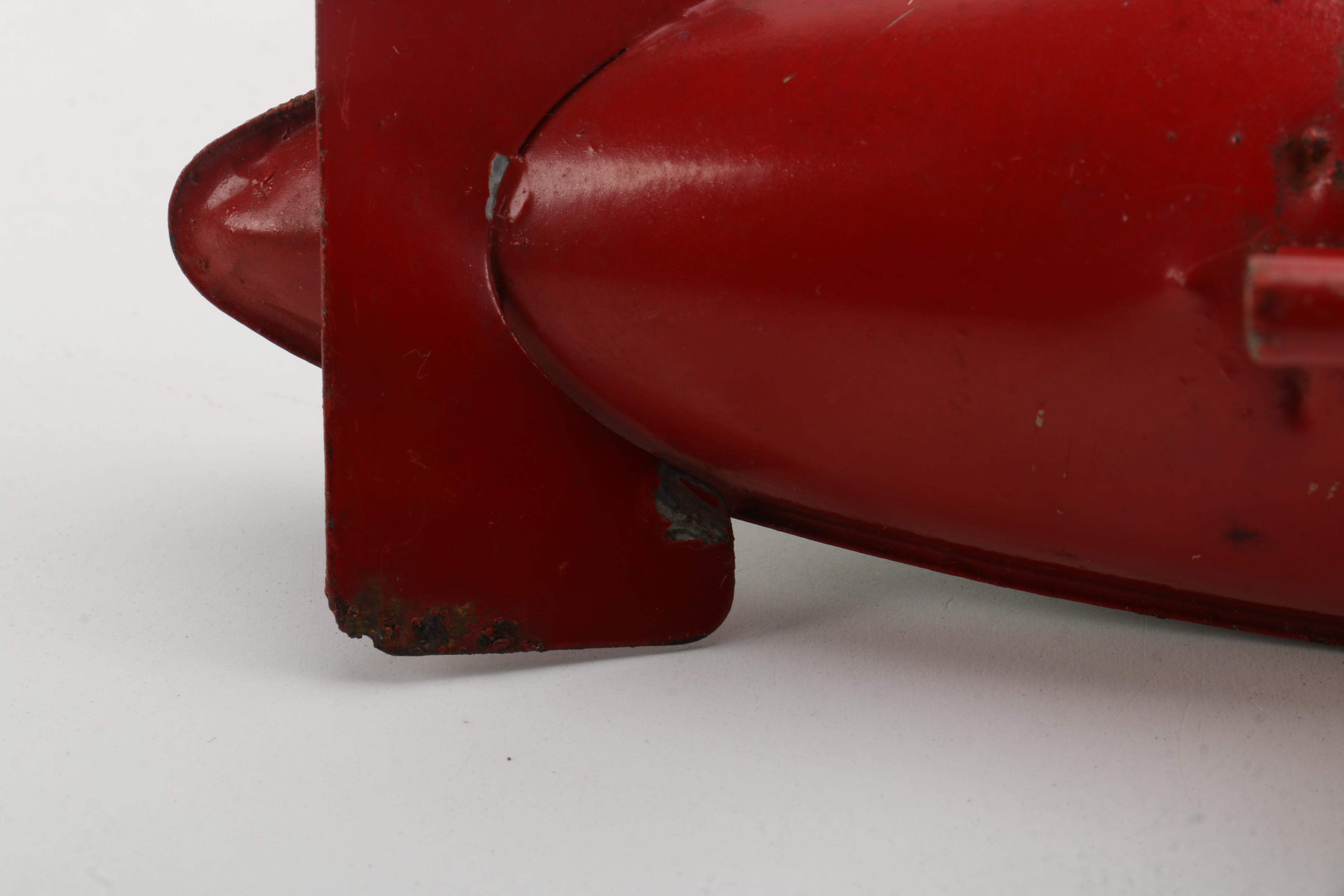 Vintage Sutcliffe Wind-Up Submarine Toy