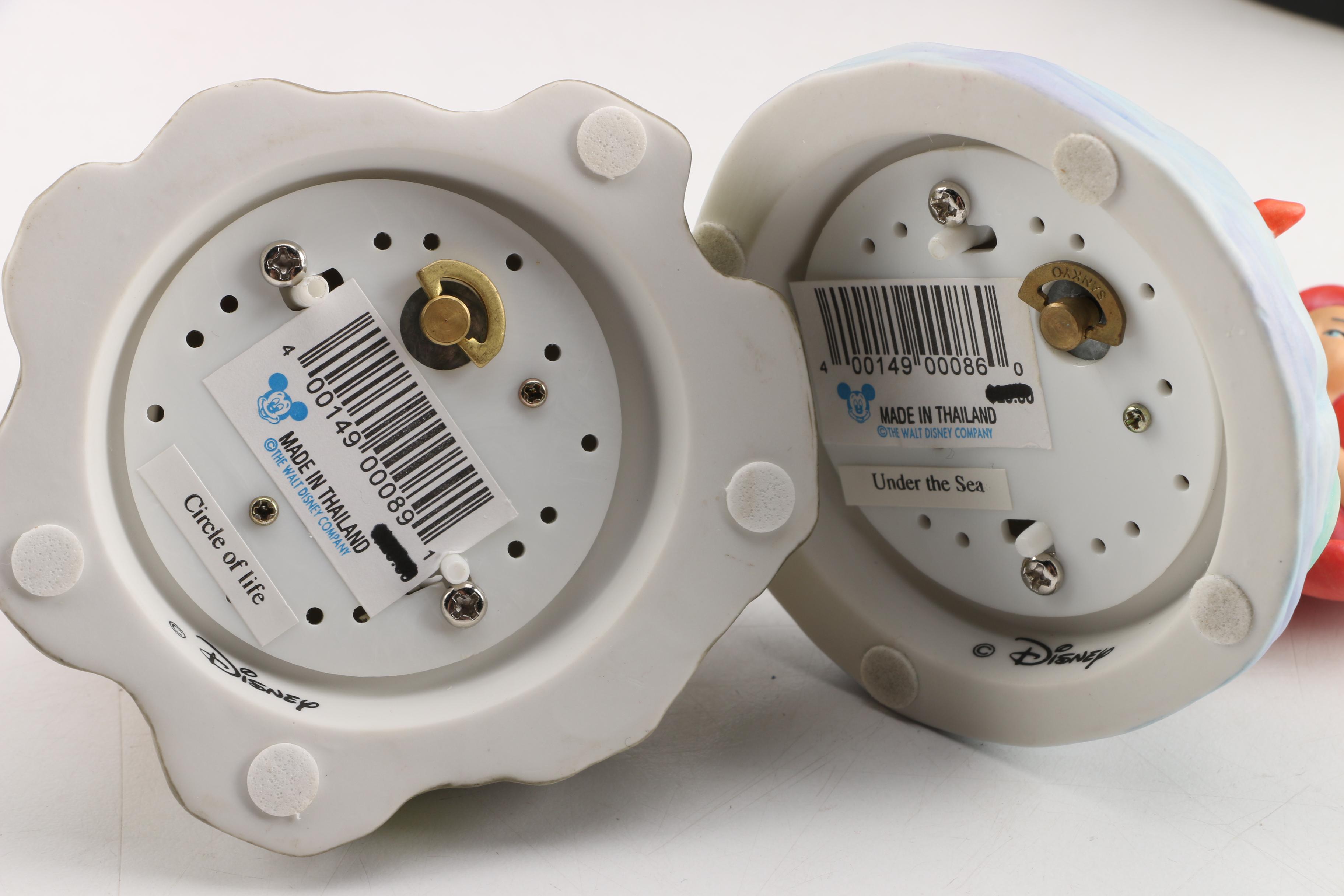 Walt Disney Music Boxes