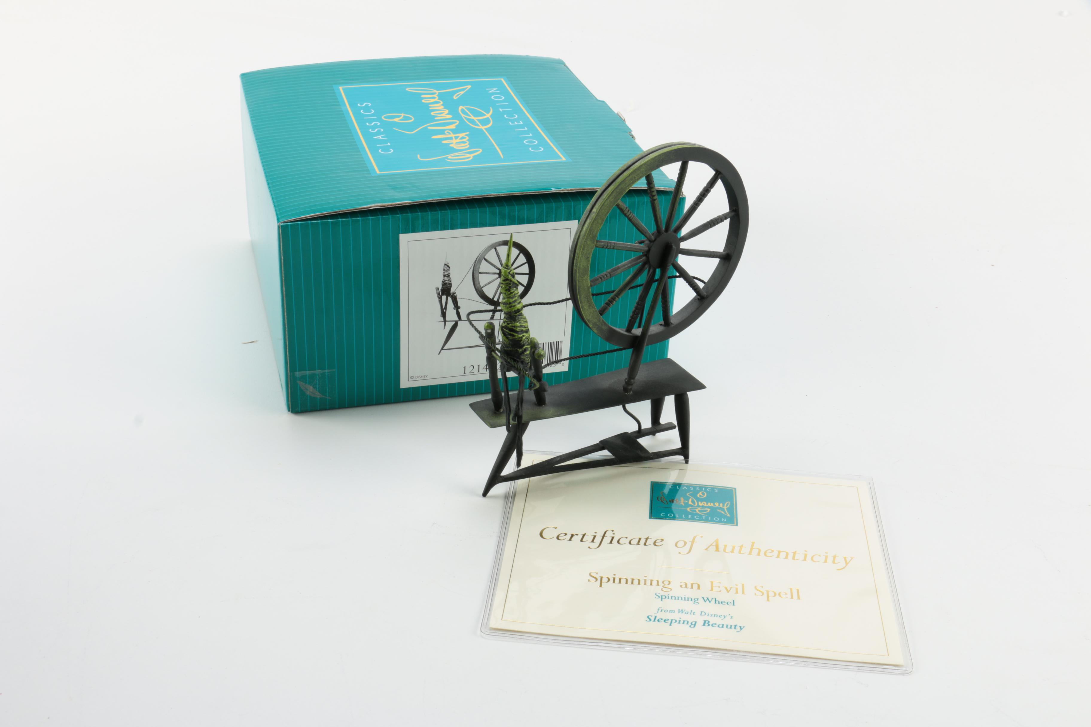 Walt Disney "Classics Collection" Porcelain Figurines and Pewter Pinnochio