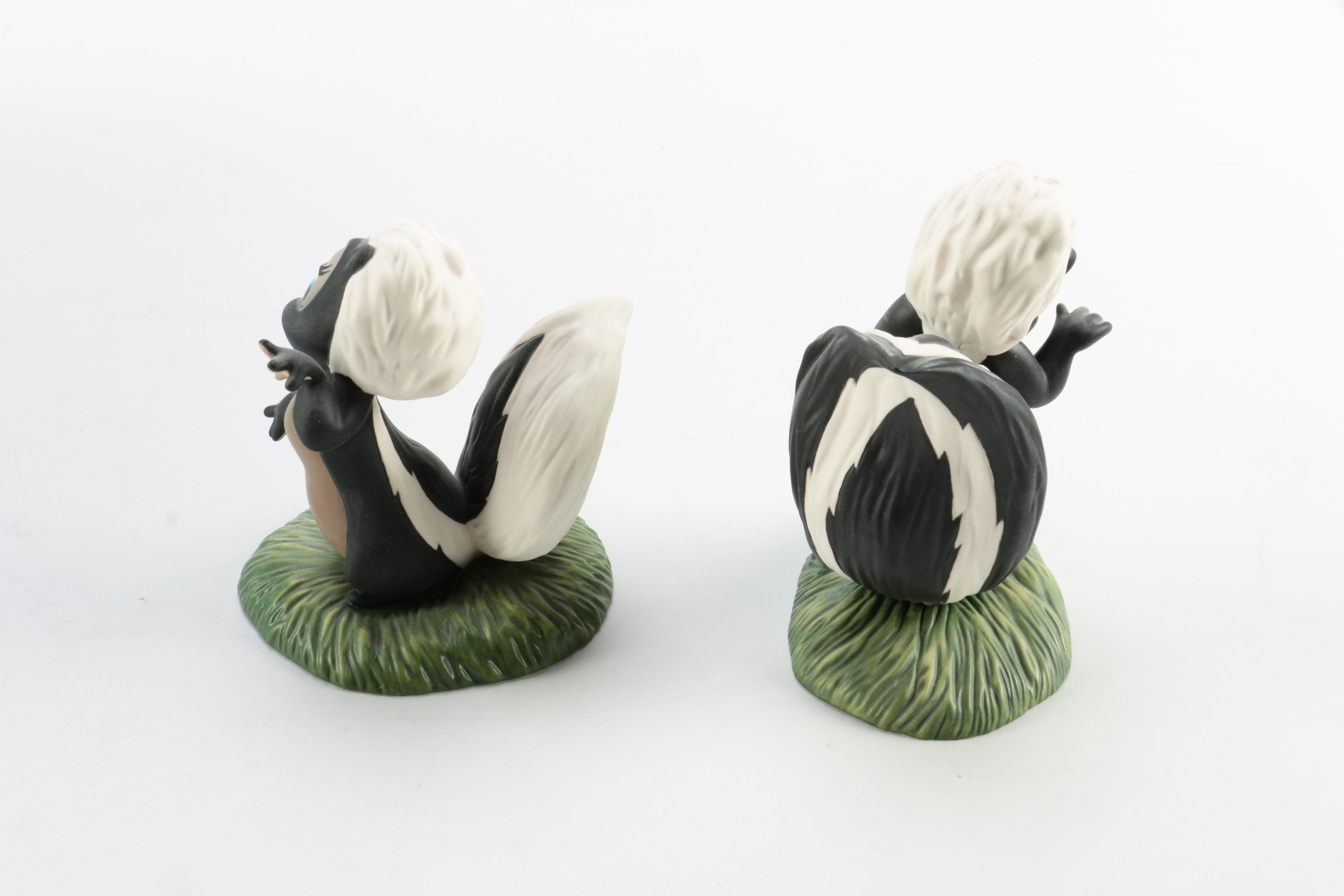 Walt Disney "Classics Collection" Porcelain Figurines and Pewter Pinnochio