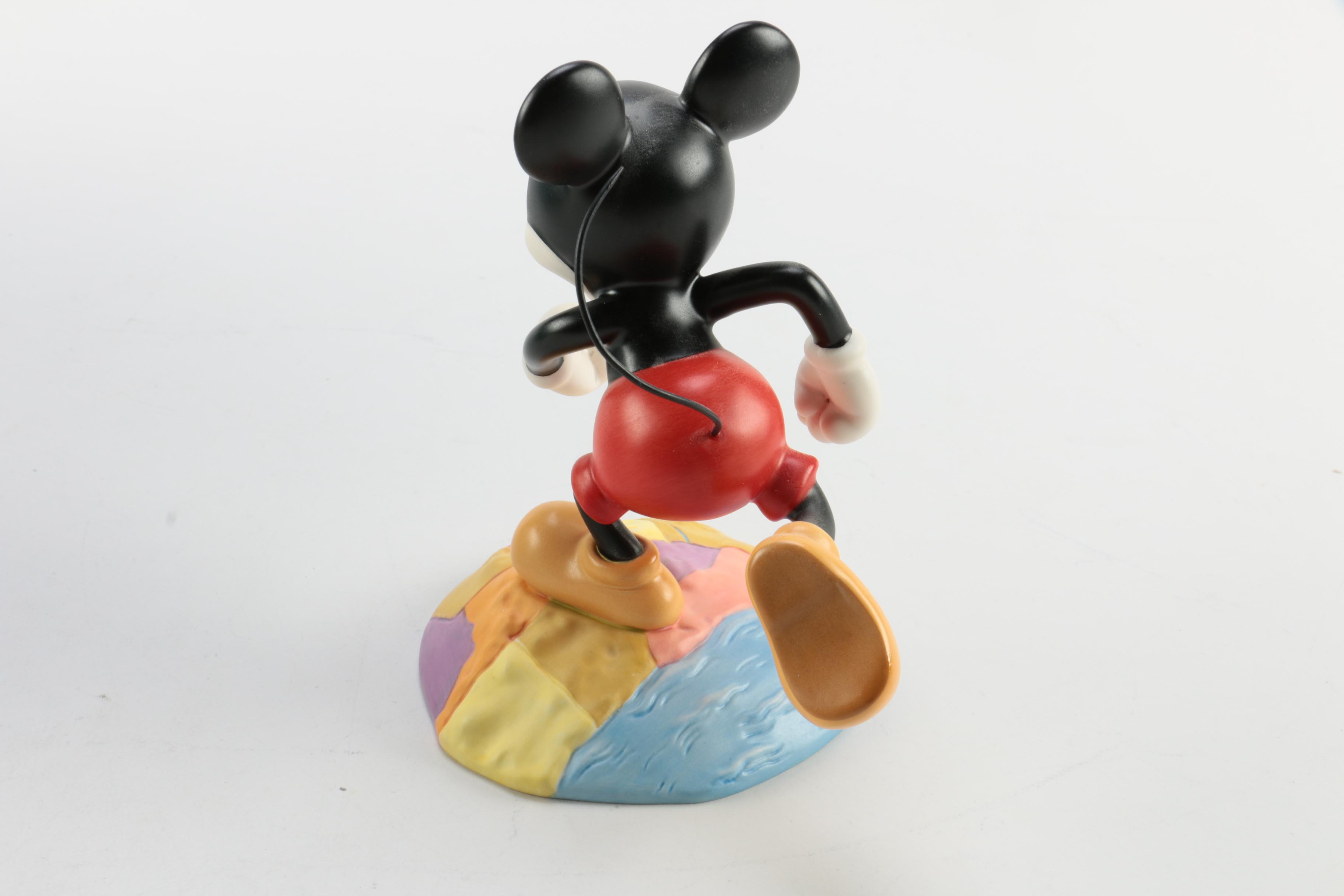 Walt Disney "Classics Collection" Porcelain Figurines and Pewter Pinnochio