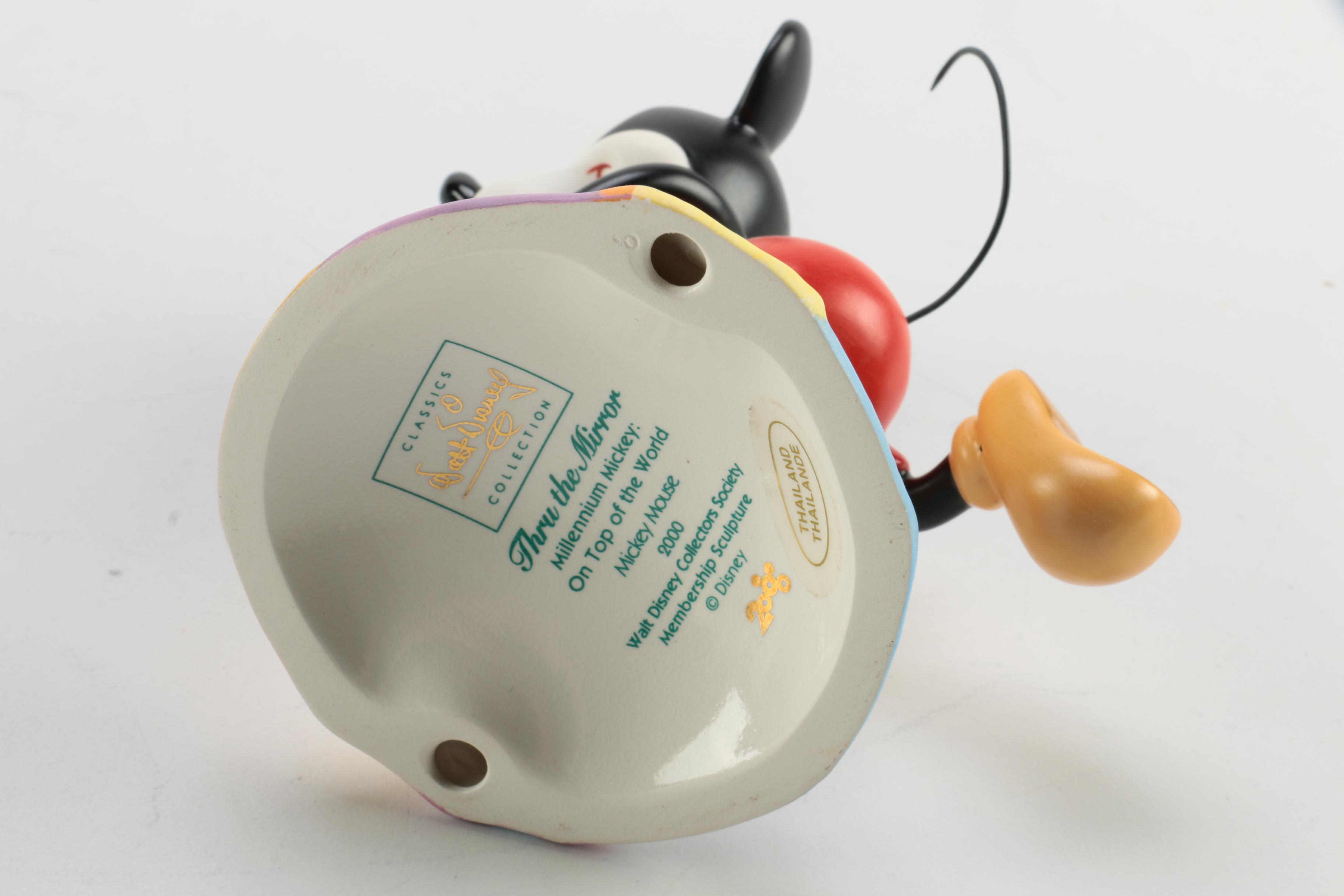 Walt Disney "Classics Collection" Porcelain Figurines and Pewter Pinnochio