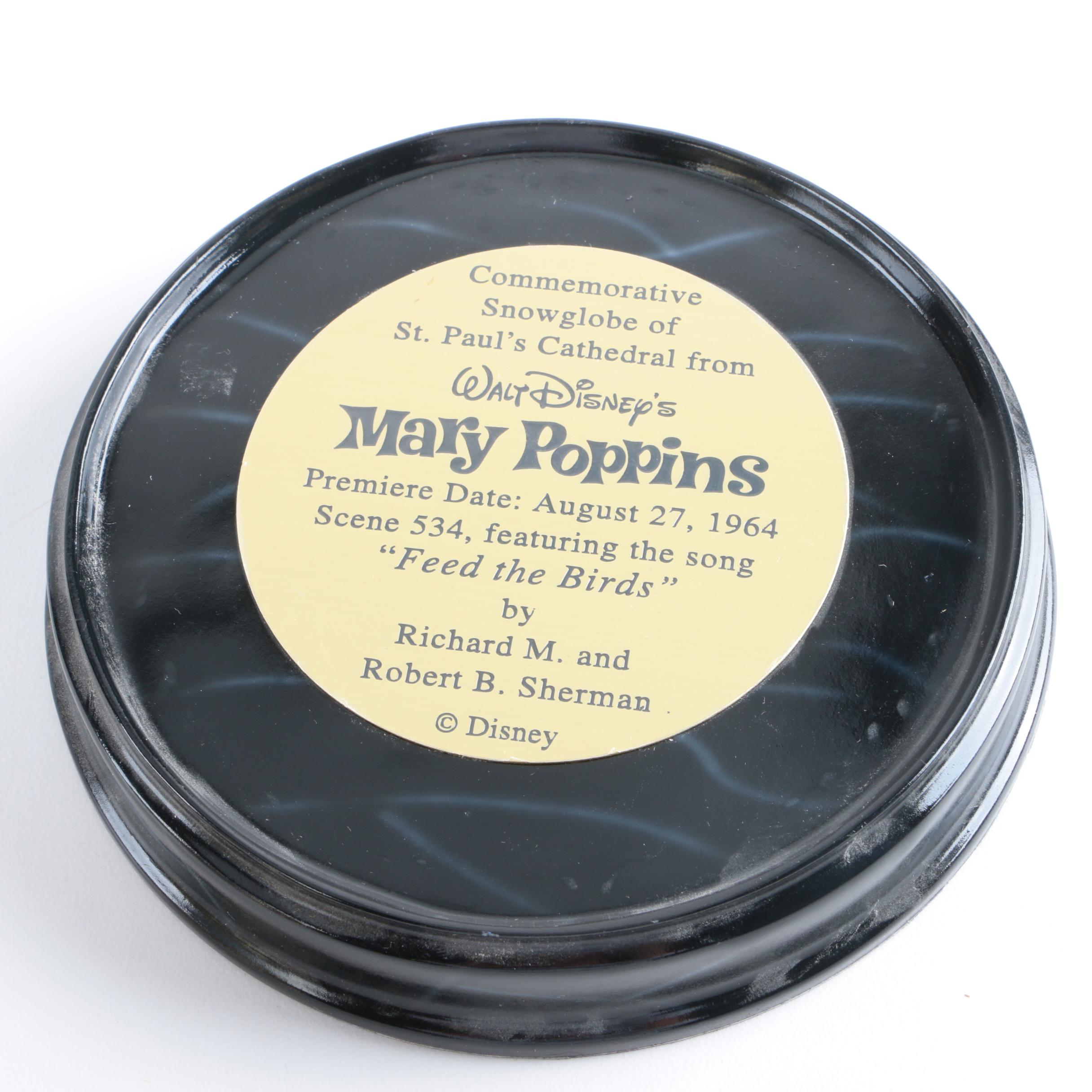 Disney Collectibles Including Limited Edition Jiminy Cricket and Mary Poppins