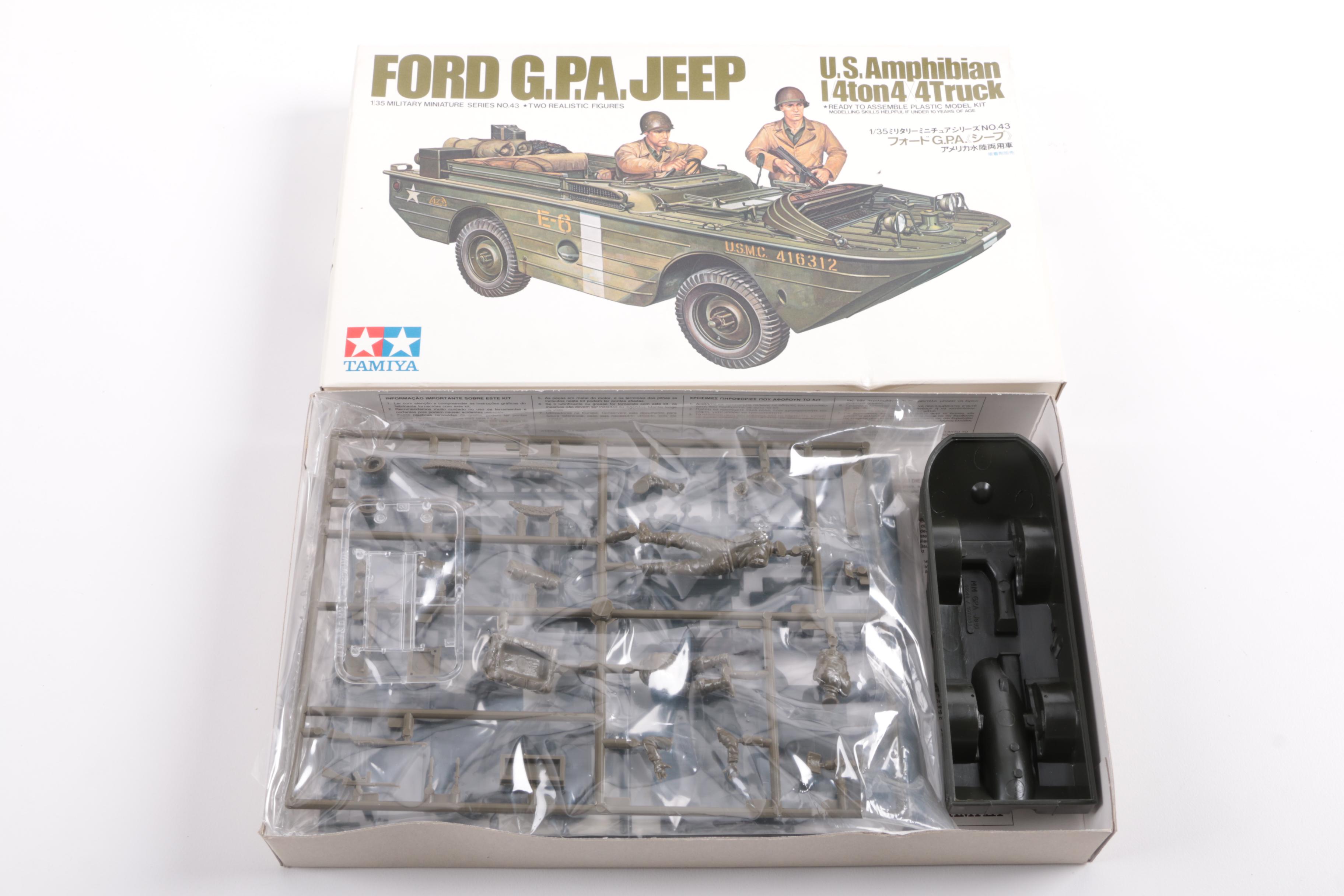 Tamiya 1/35 Scale Military Model Kits