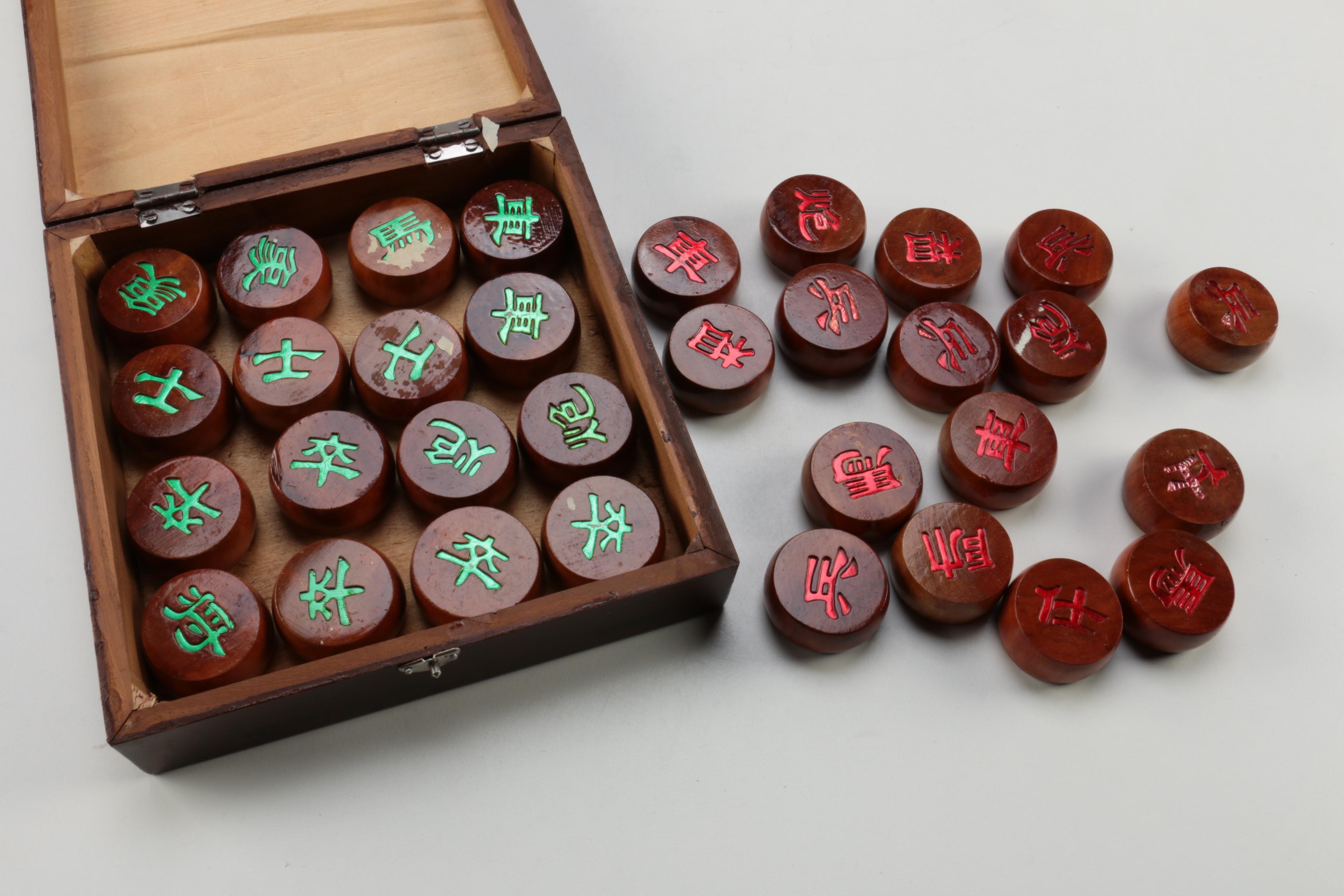 Hanging Scroll After Xu Beihong and Xiang Qi Game