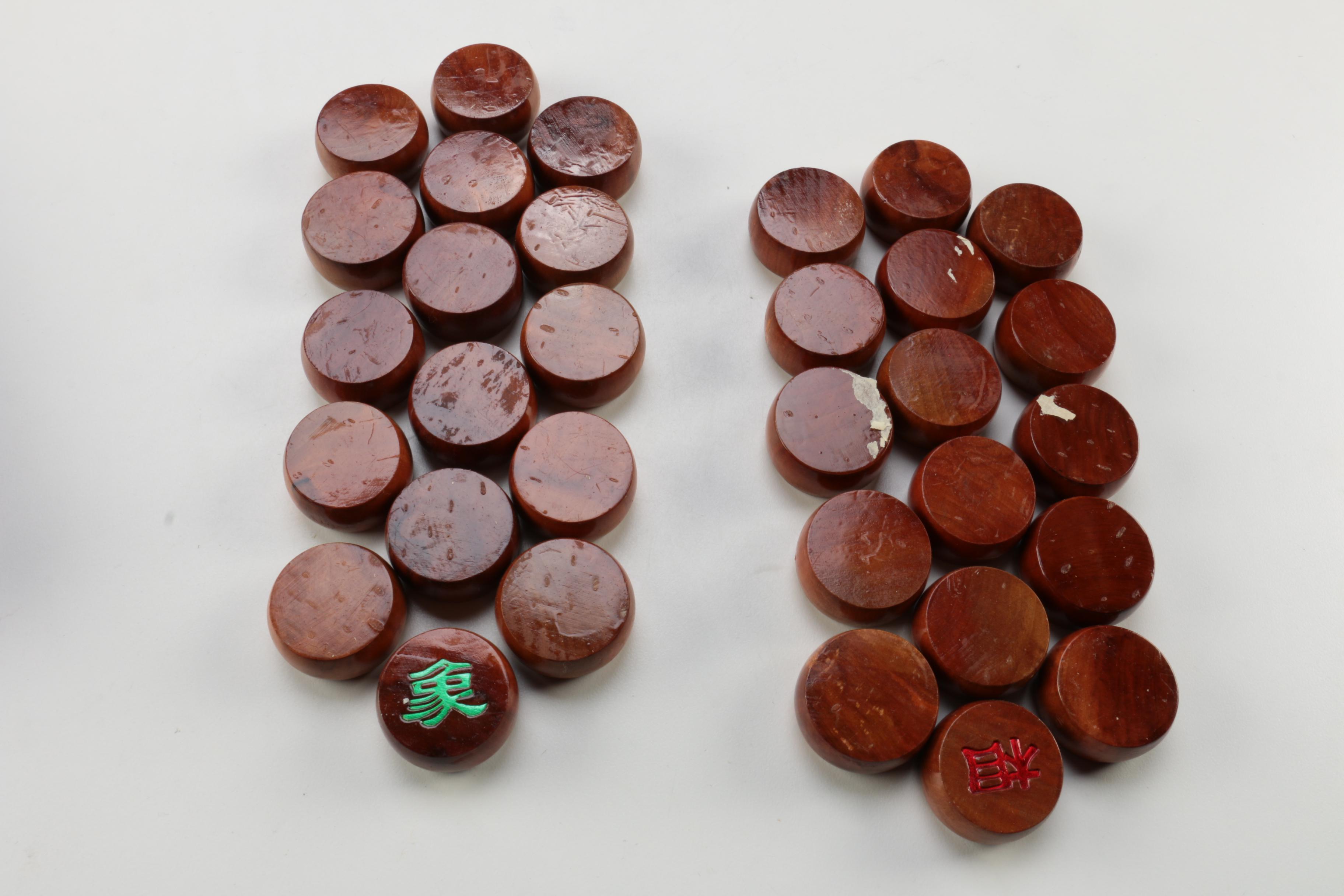 Hanging Scroll After Xu Beihong and Xiang Qi Game