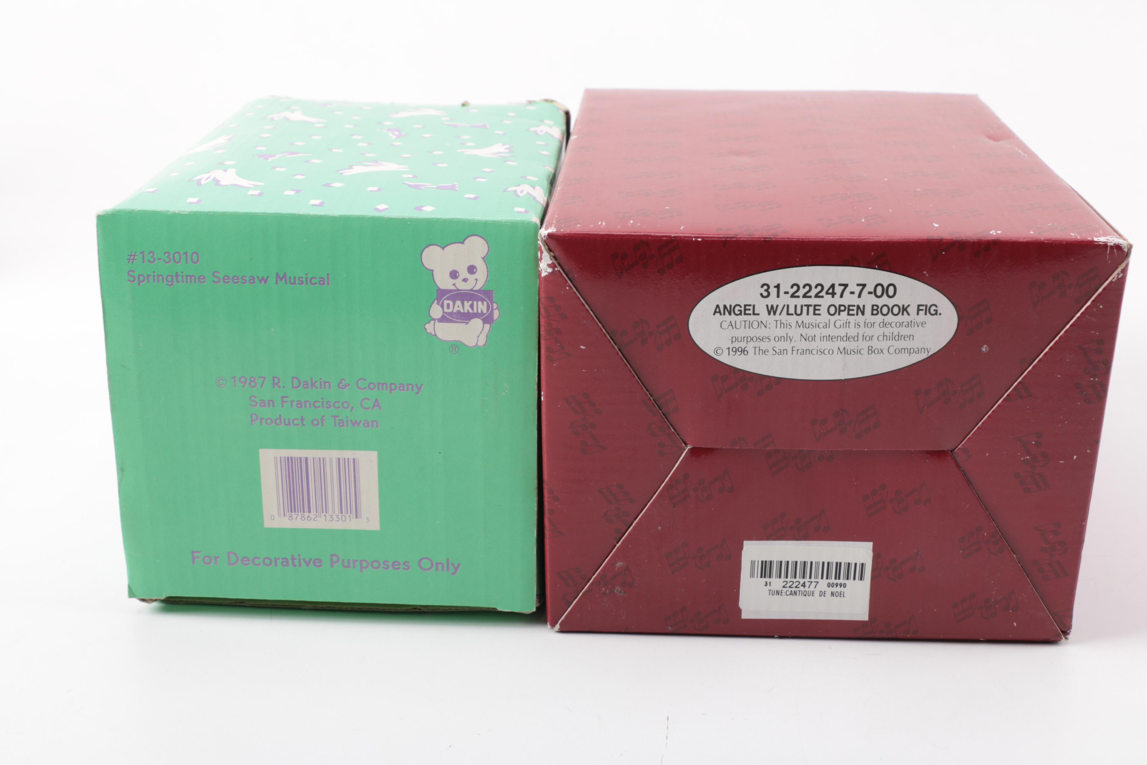 Music Boxes and Ornaments