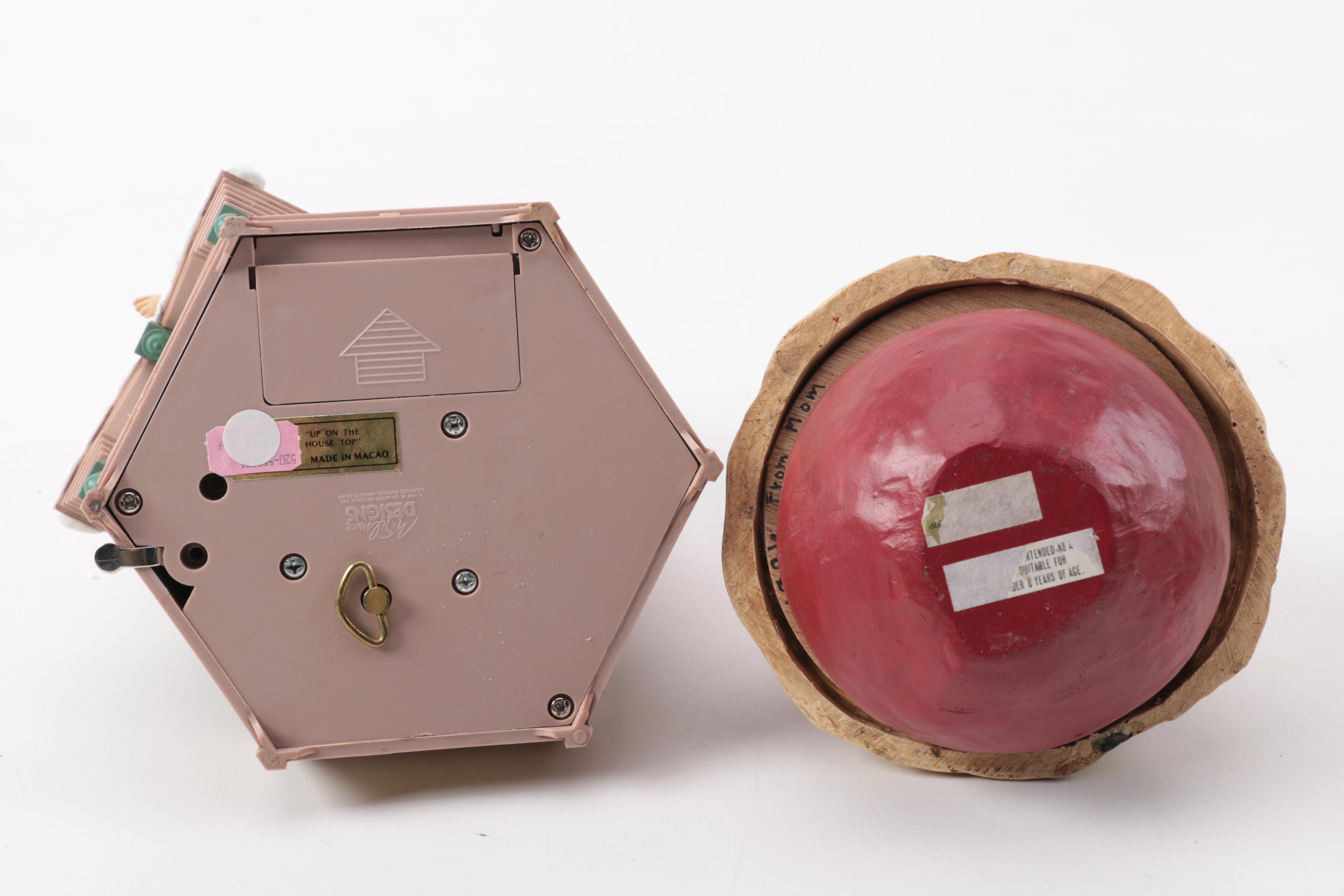 Music Boxes and Ornaments