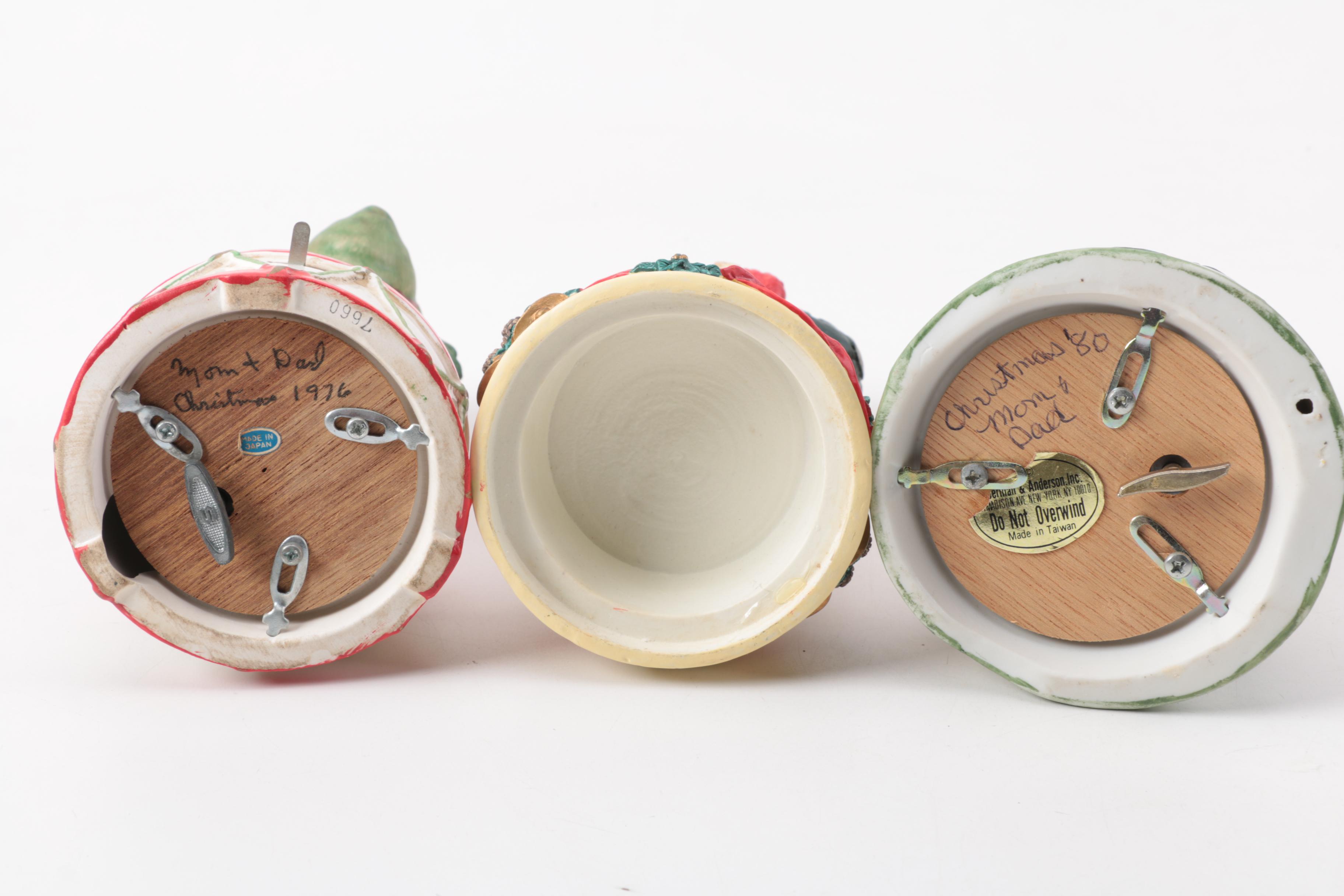 Music Boxes and Ornaments