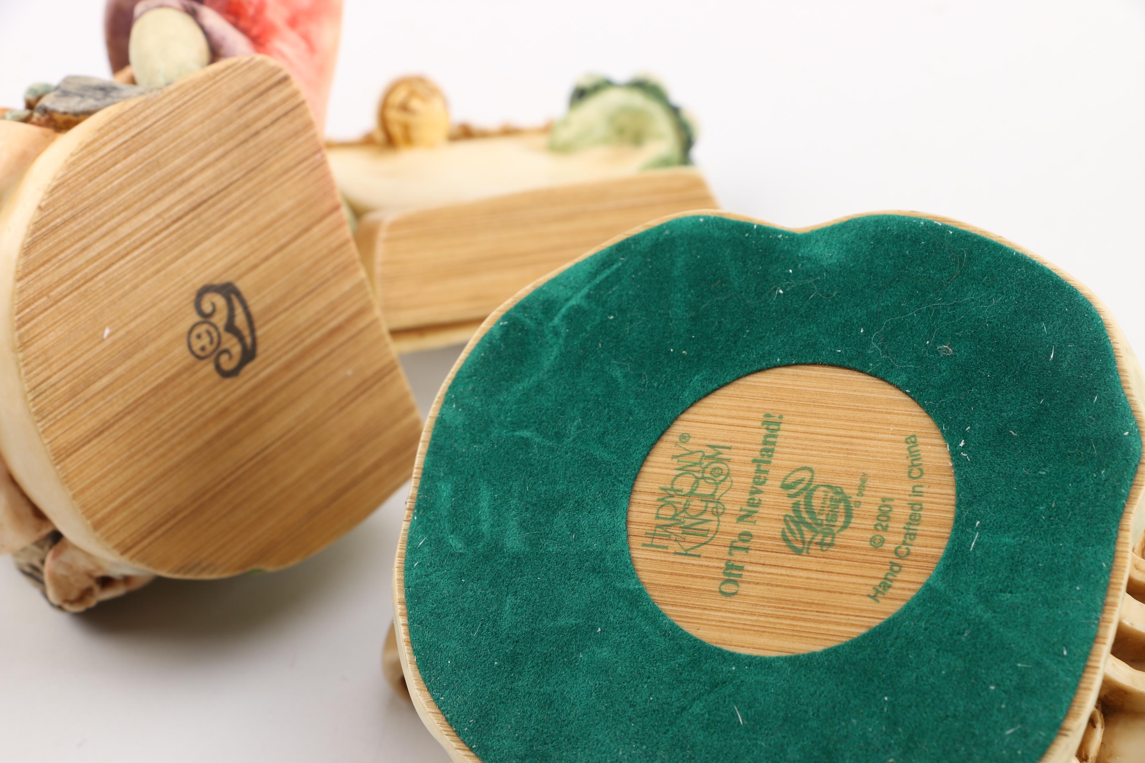 2002 Walt Disney Gallery Harmony Kingdom Hollow Box Figurines