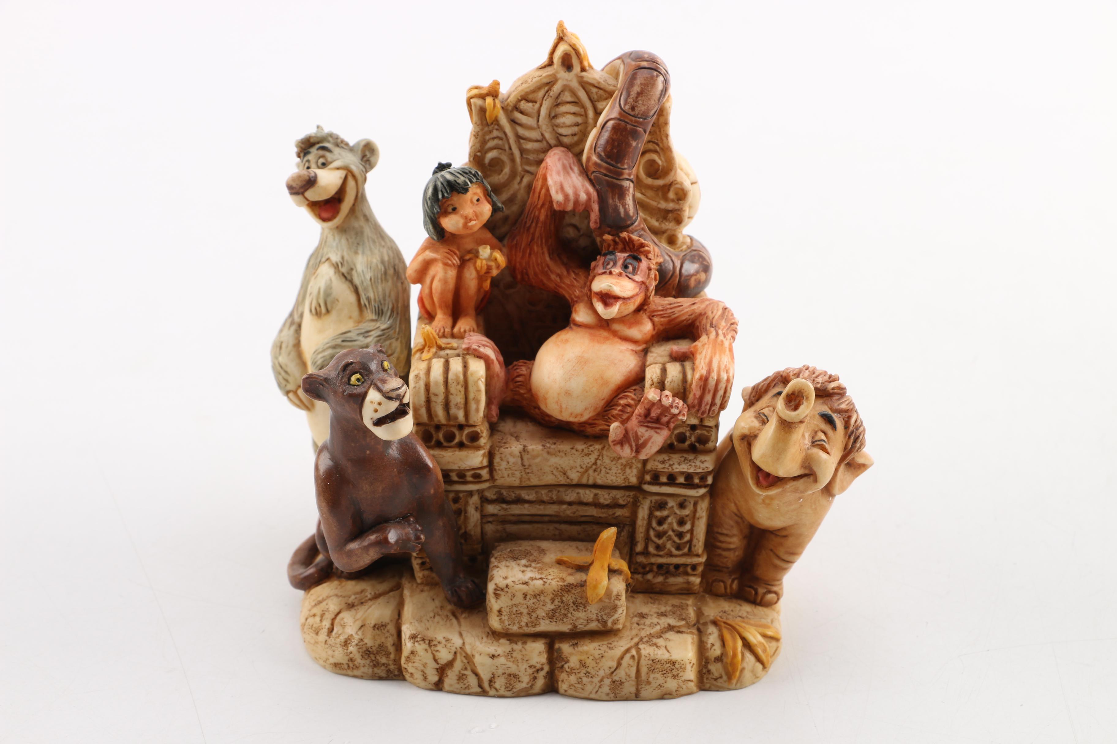 2002 Walt Disney Gallery Harmony Kingdom Hollow Box Figurines