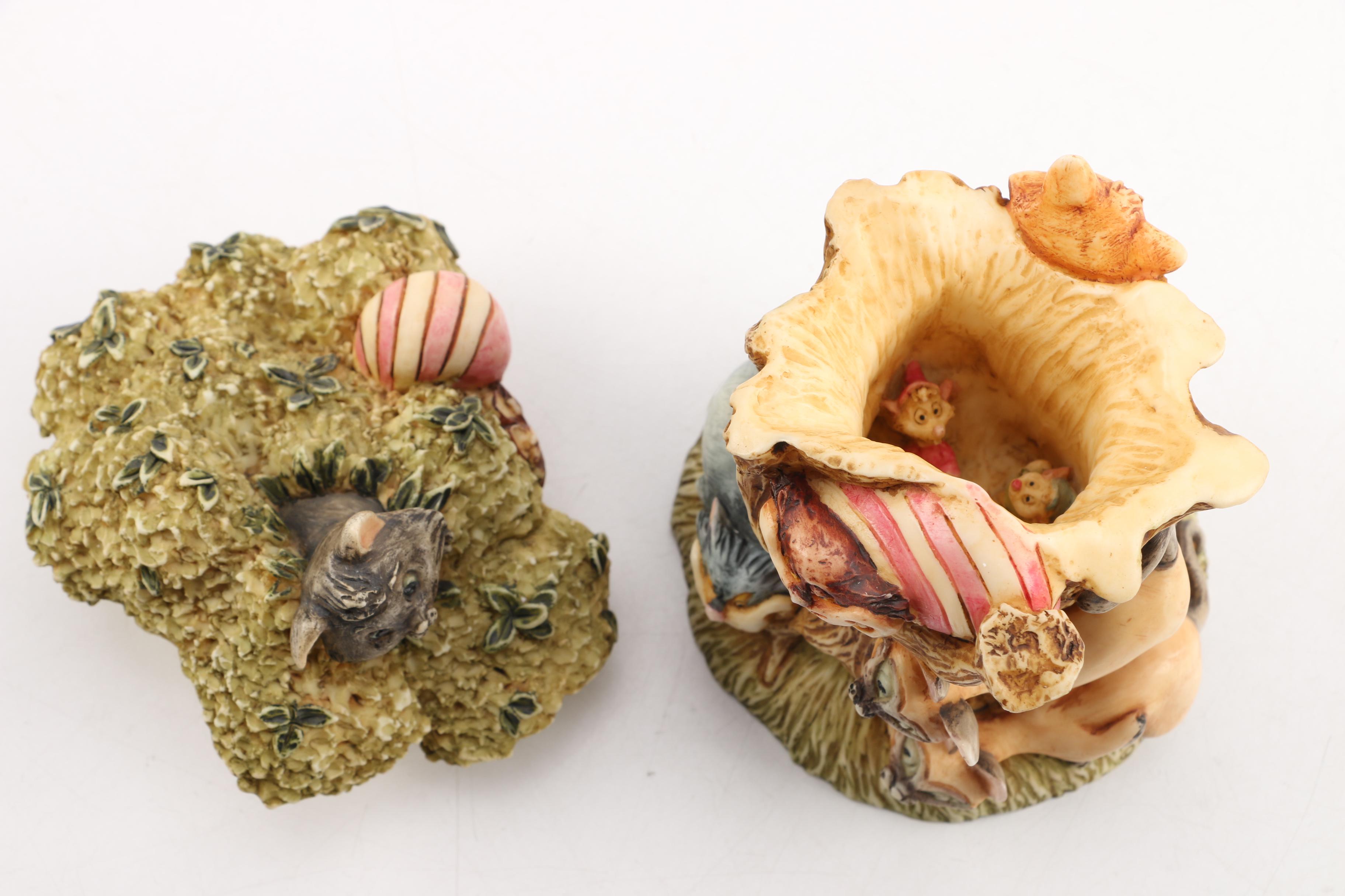 2002 Walt Disney Gallery Harmony Kingdom Hollow Box Figurines