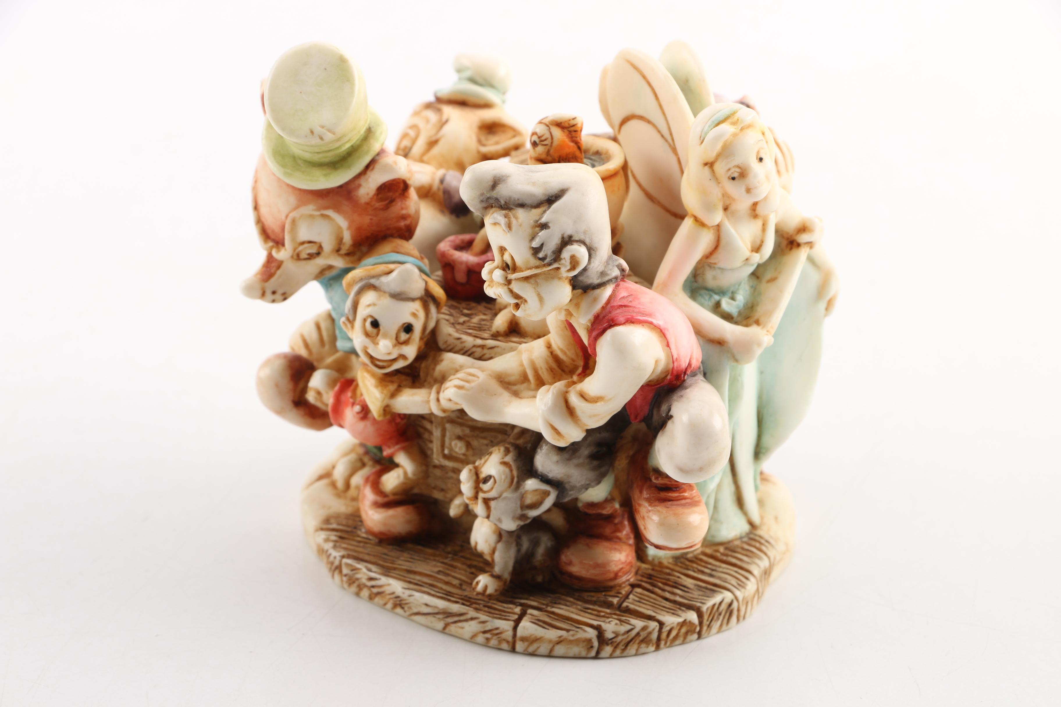 2002 Walt Disney Gallery Harmony Kingdom Hollow Box Figurines