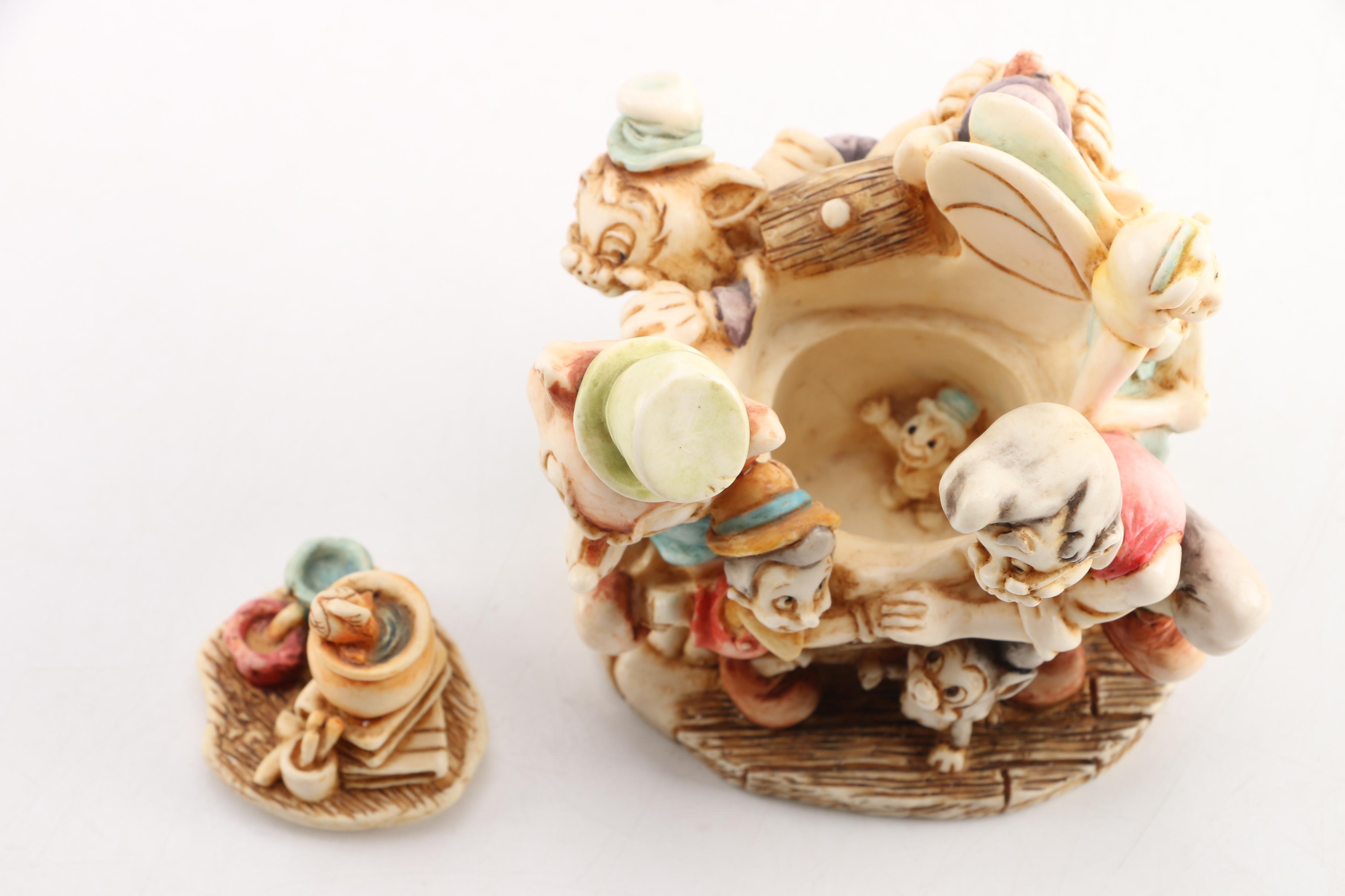 2002 Walt Disney Gallery Harmony Kingdom Hollow Box Figurines