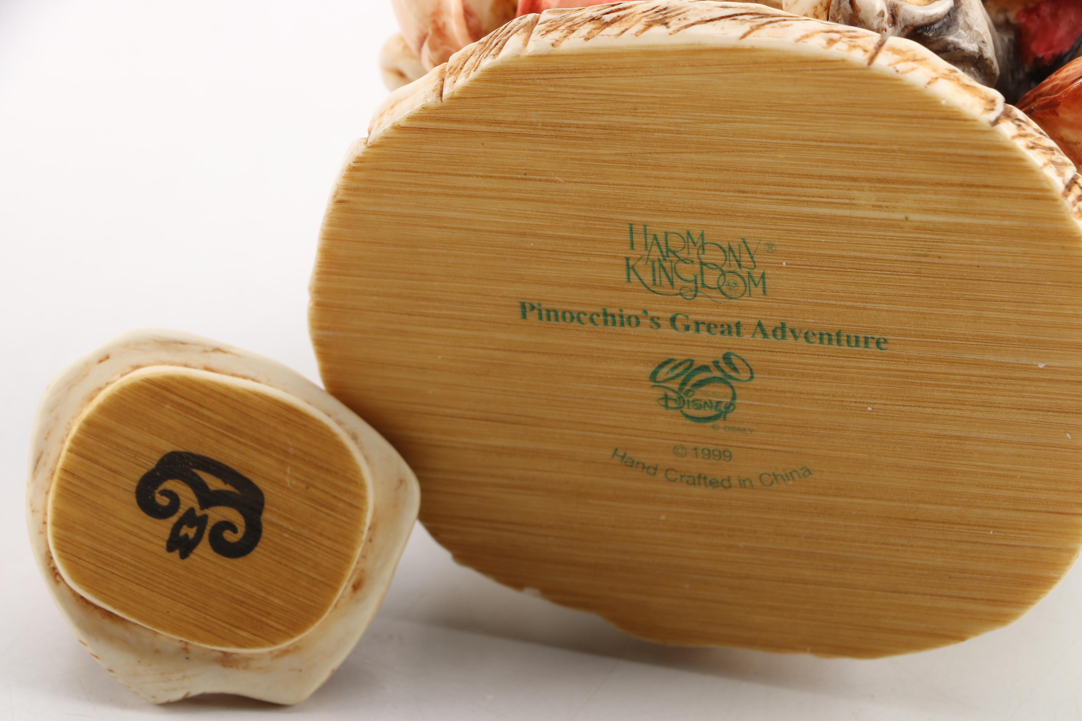 2002 Walt Disney Gallery Harmony Kingdom Hollow Box Figurines