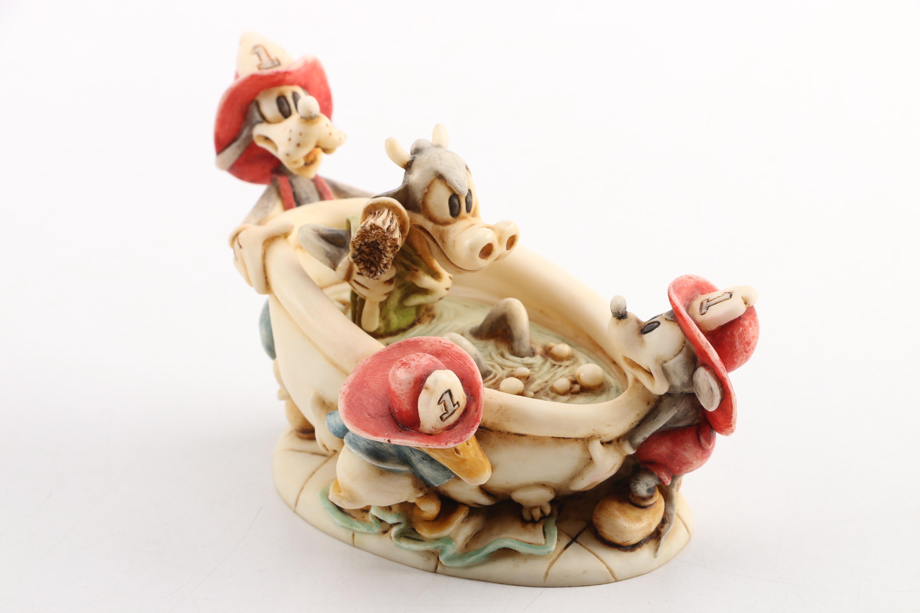 2002 Walt Disney Gallery Harmony Kingdom Hollow Box Figurines