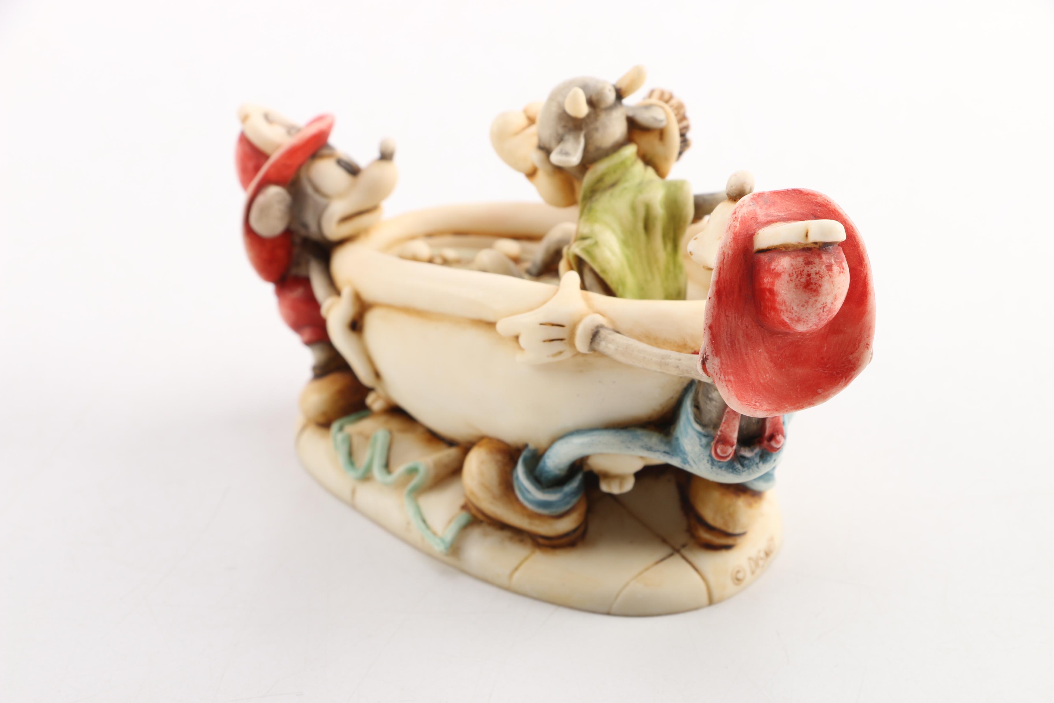 2002 Walt Disney Gallery Harmony Kingdom Hollow Box Figurines