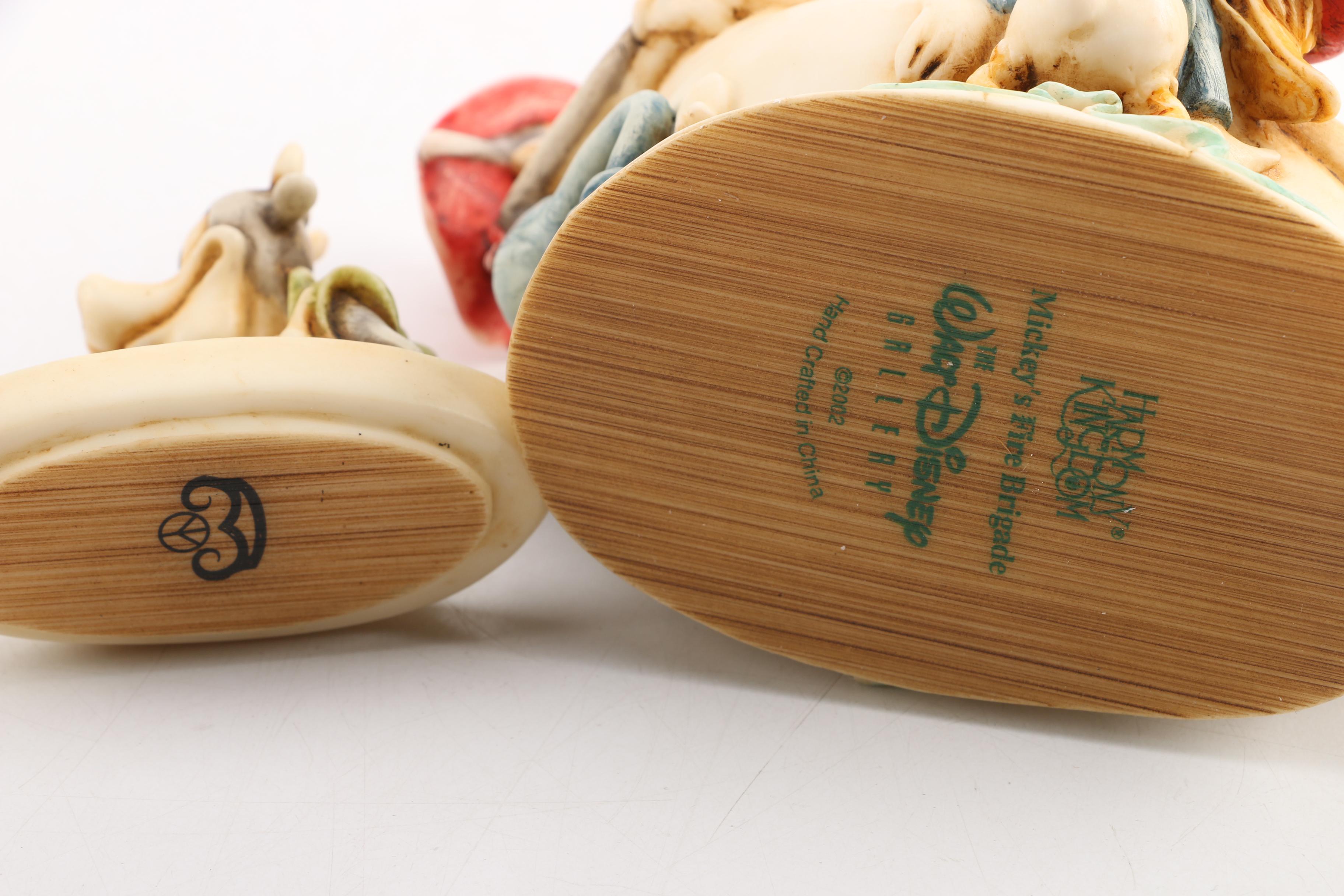 2002 Walt Disney Gallery Harmony Kingdom Hollow Box Figurines