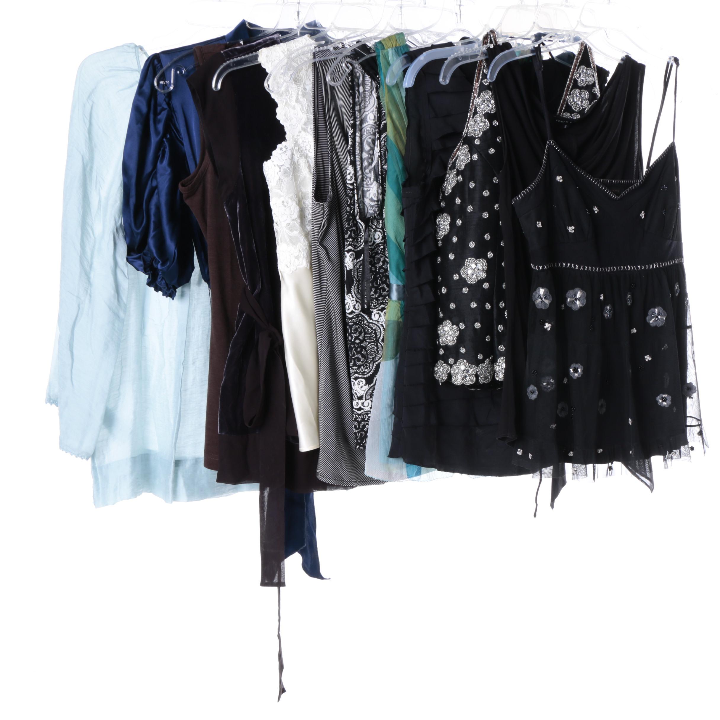 Women's Blouses and Tank Tops Including BCBG Max Azria and Tory Burch