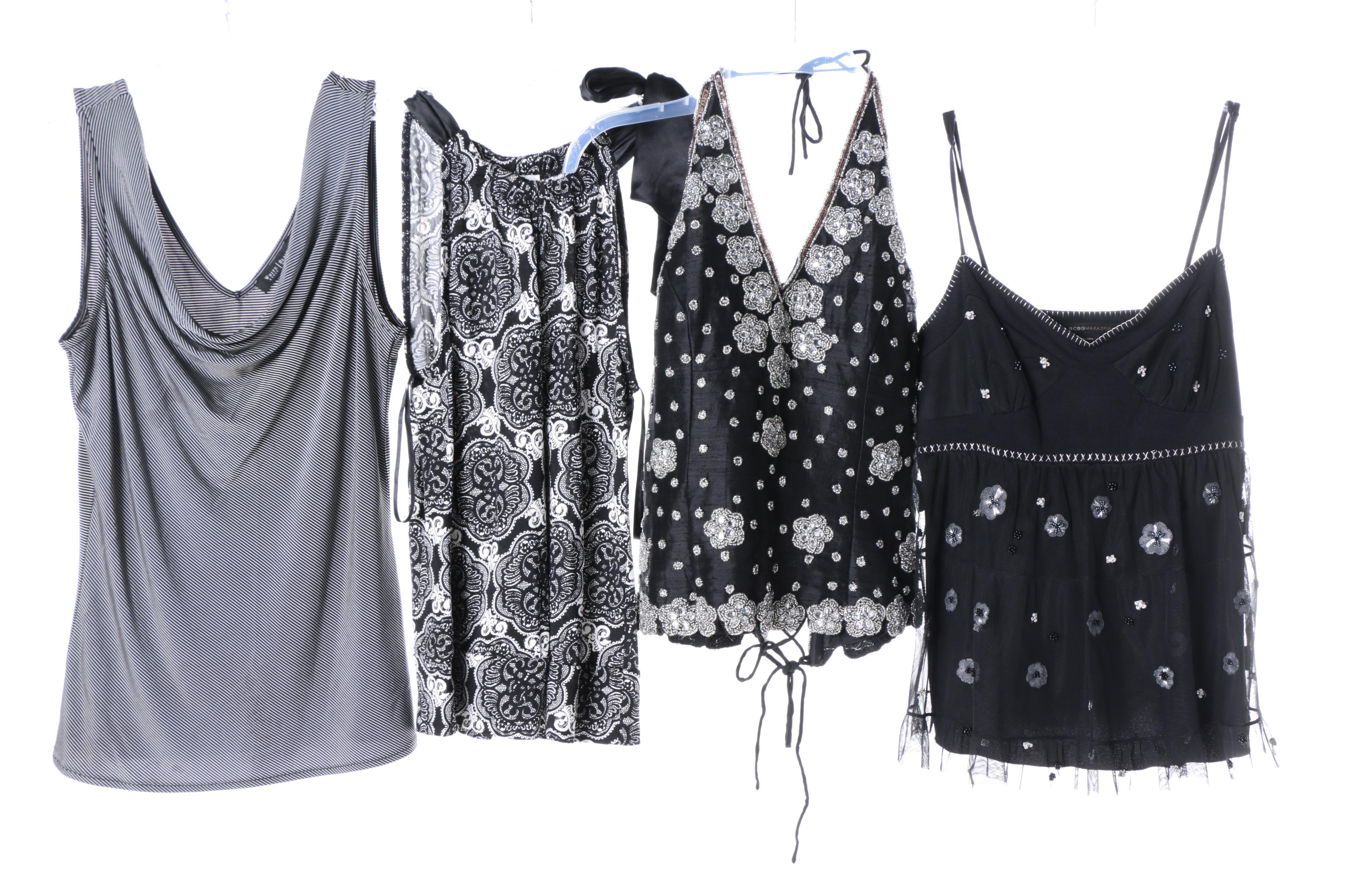 Women's Blouses and Tank Tops Including BCBG Max Azria and Tory Burch