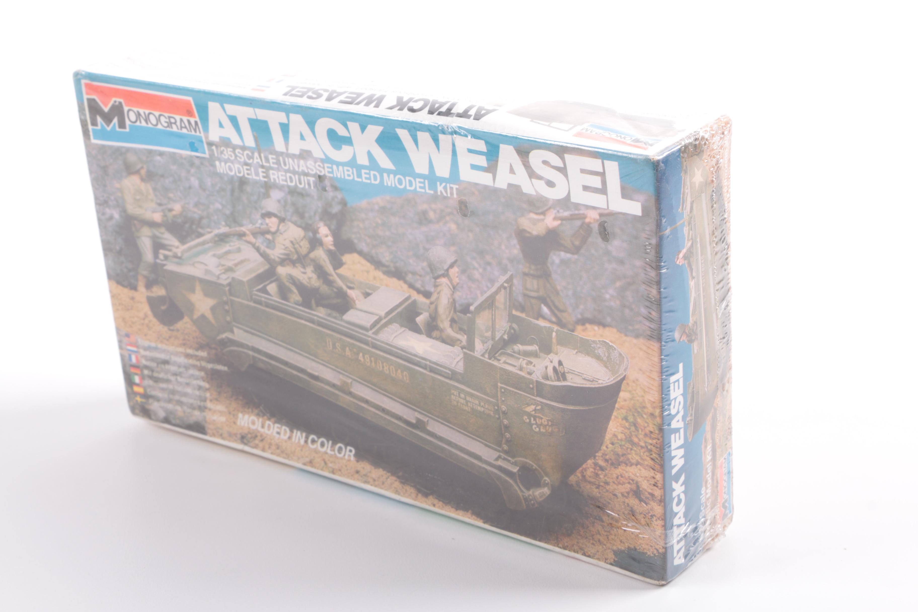 Vintage Military Vehicle Model Kits